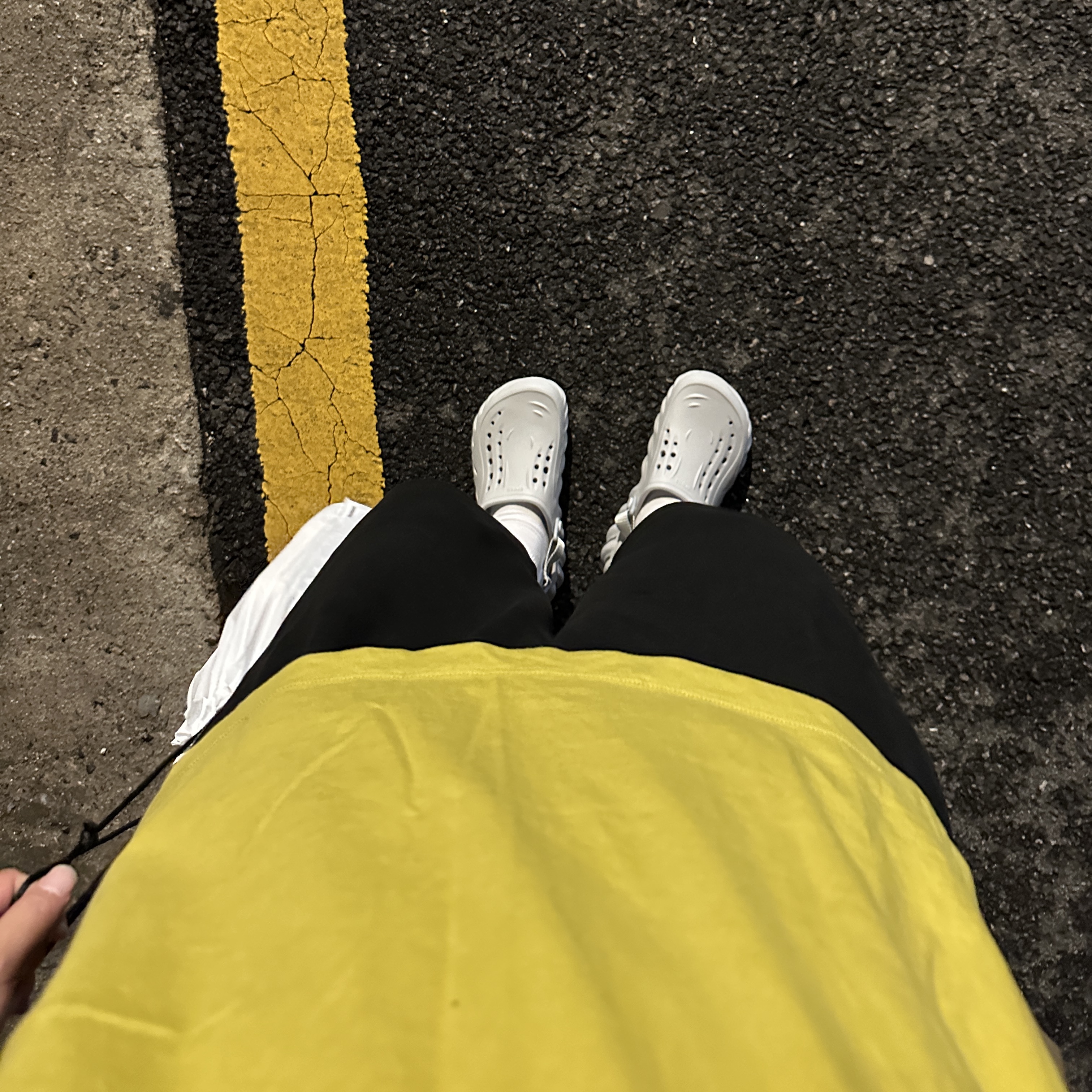Crocs Echo Clog Atmosphere 착용 스타일