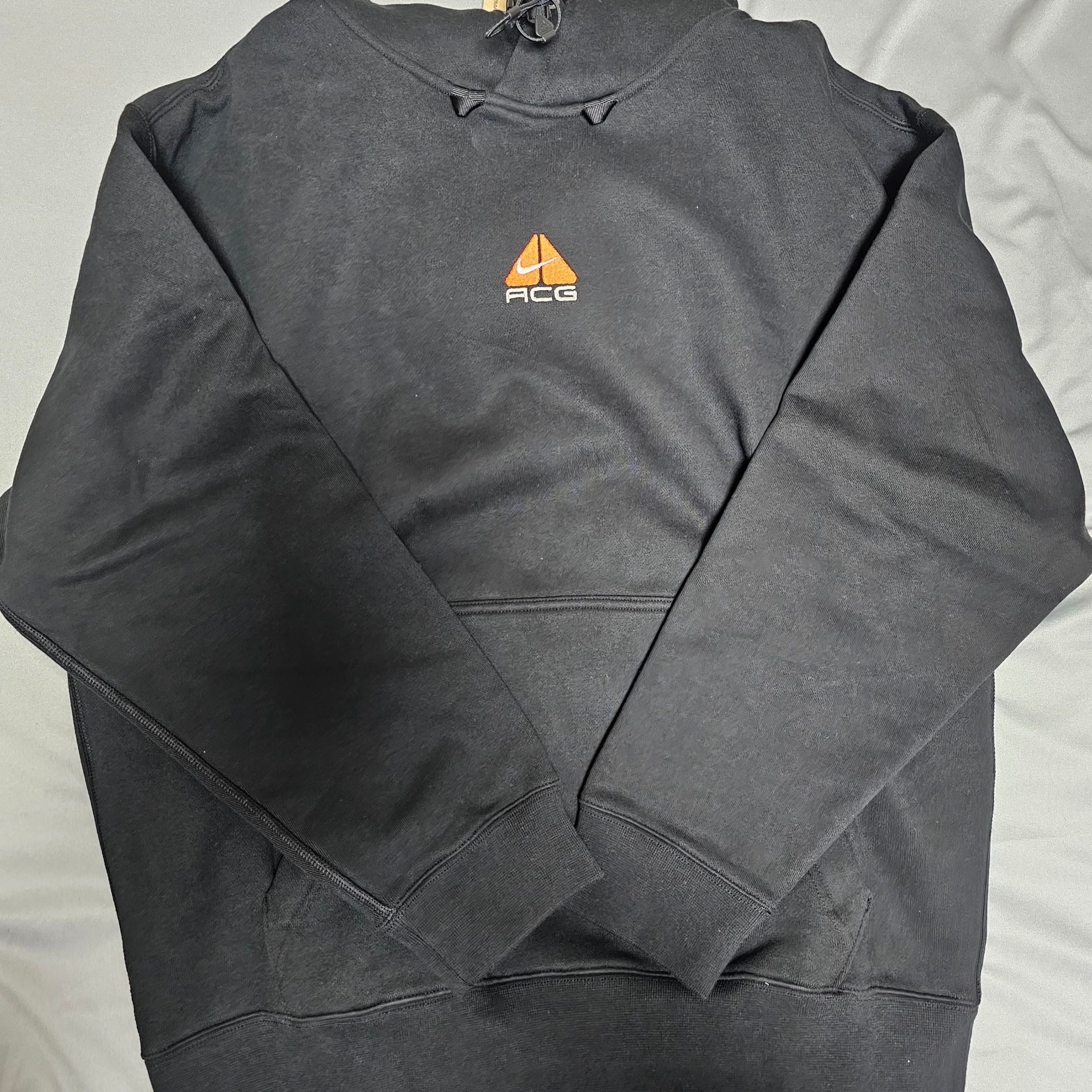 Nike ACG Therma-Fit Pullover Fleece Hoodie Black - Asia 착용 스타일