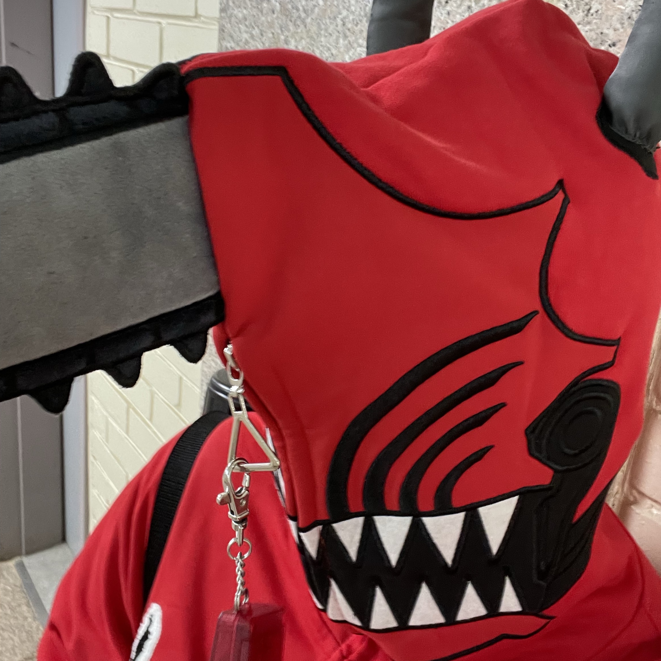 Kakazzy Full Zip Hoodie Chainsaw Man Red, Tudor Black Bay 58 MT5402 Steel Bracelet Blue 착용 스타일 - 2