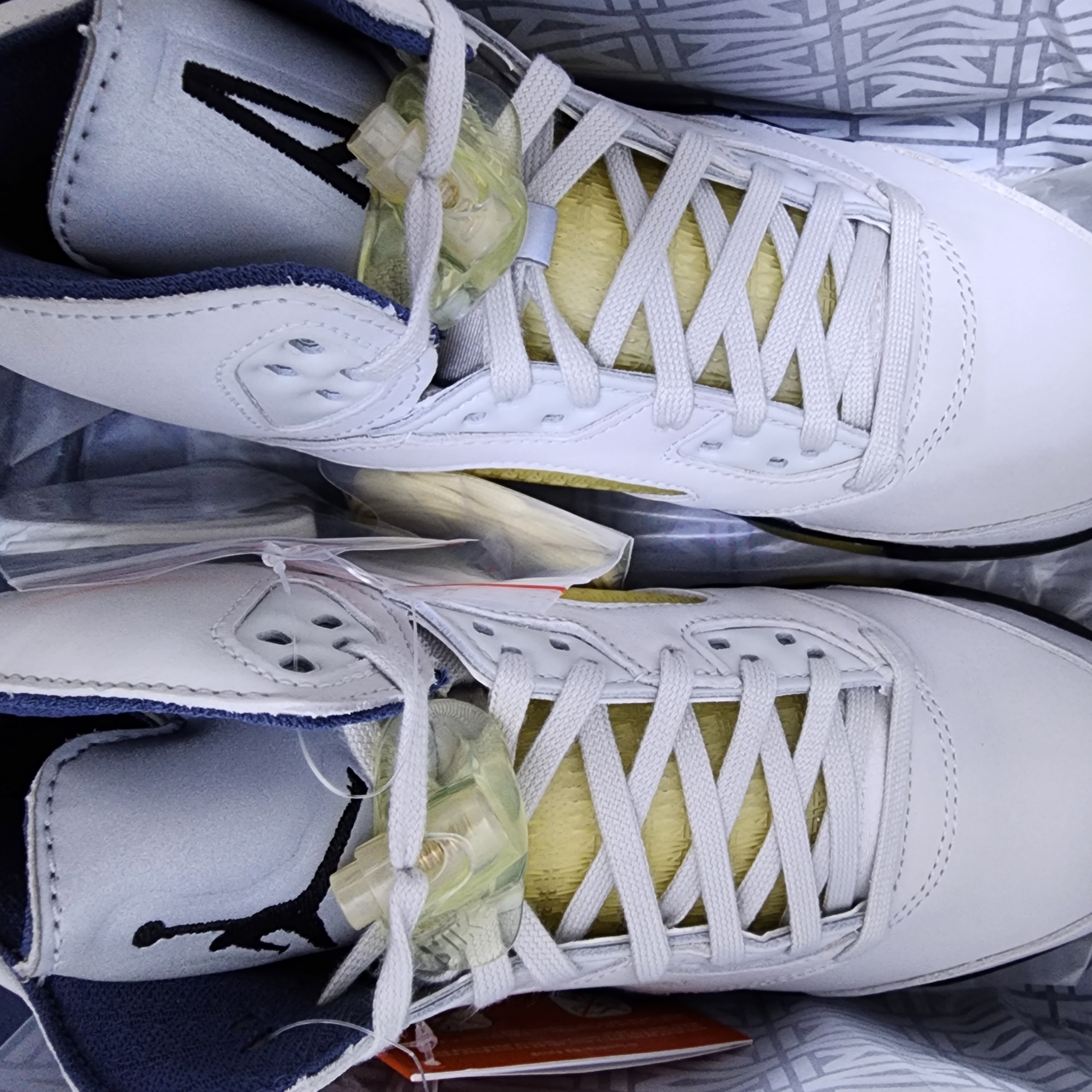 (W) Jordan 5 x A Ma Maniere Retro Dawn 착용 스타일 - 6