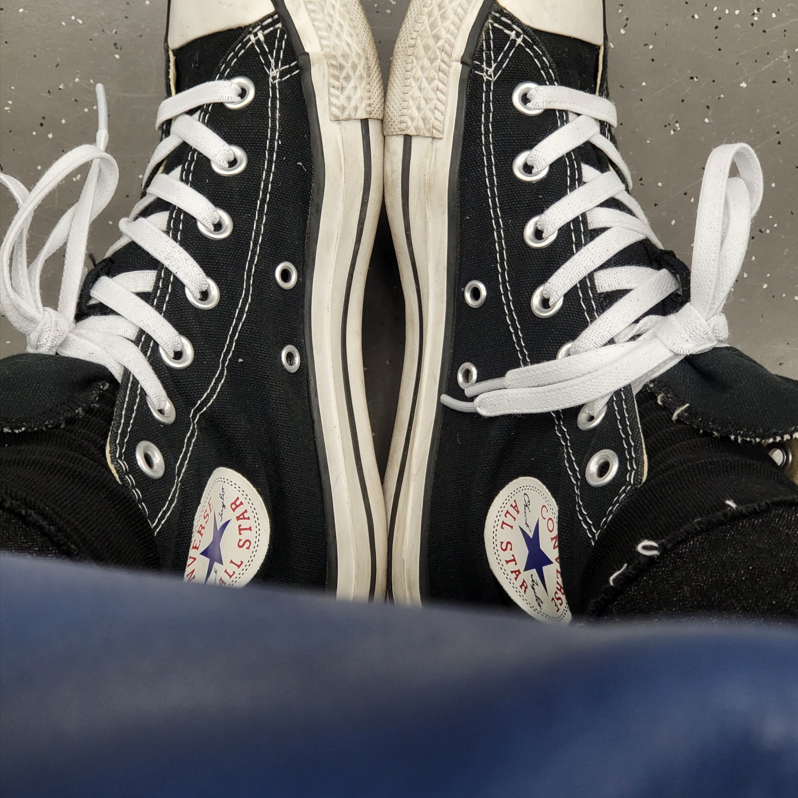 Converse Chuck Taylor All Star Hi Black 착용 스타일