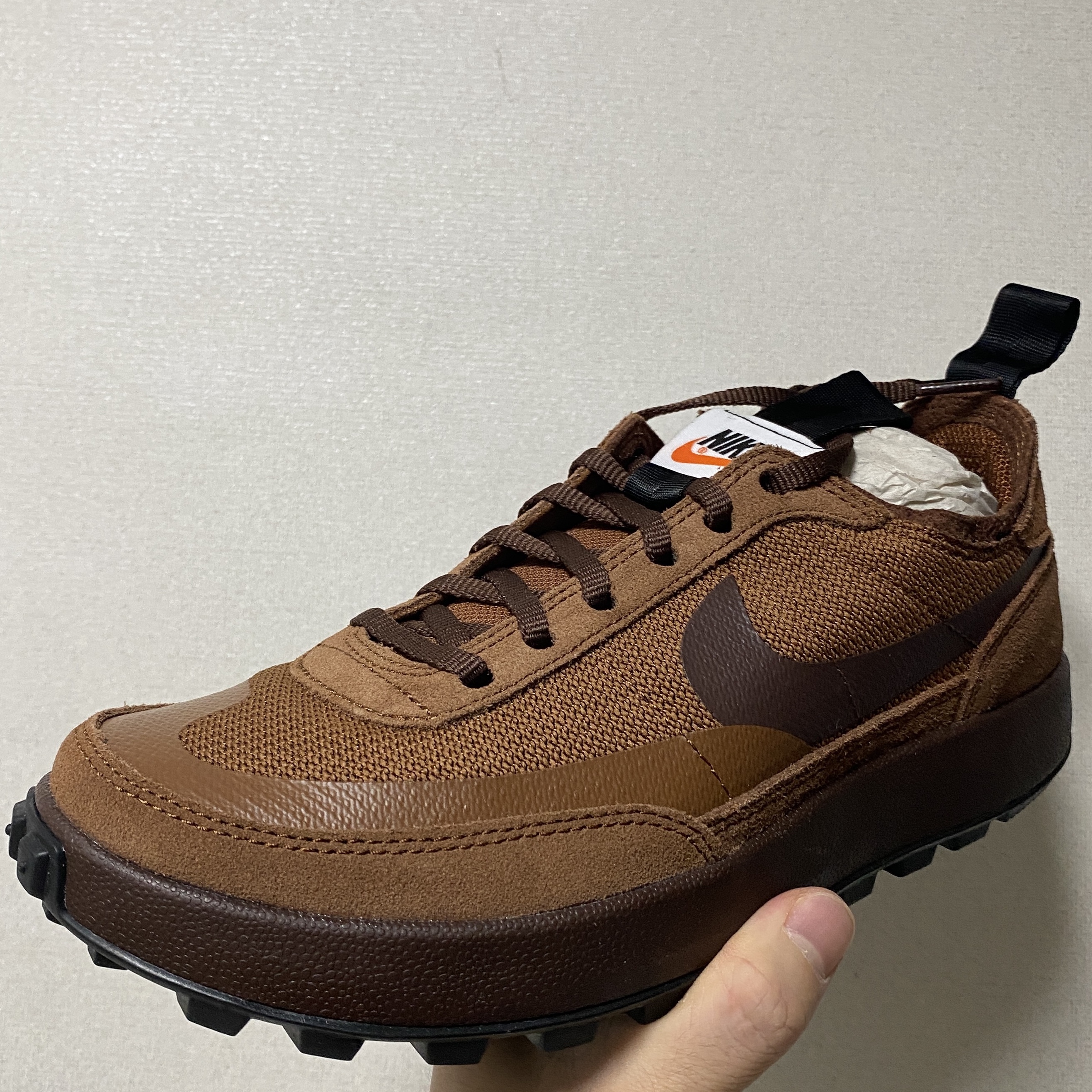 Nike x Tom Sachs General Purpose Shoe Brown 착용 스타일