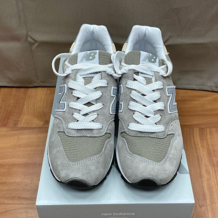 New Balance Made in USA 996 Grey 착용 스타일