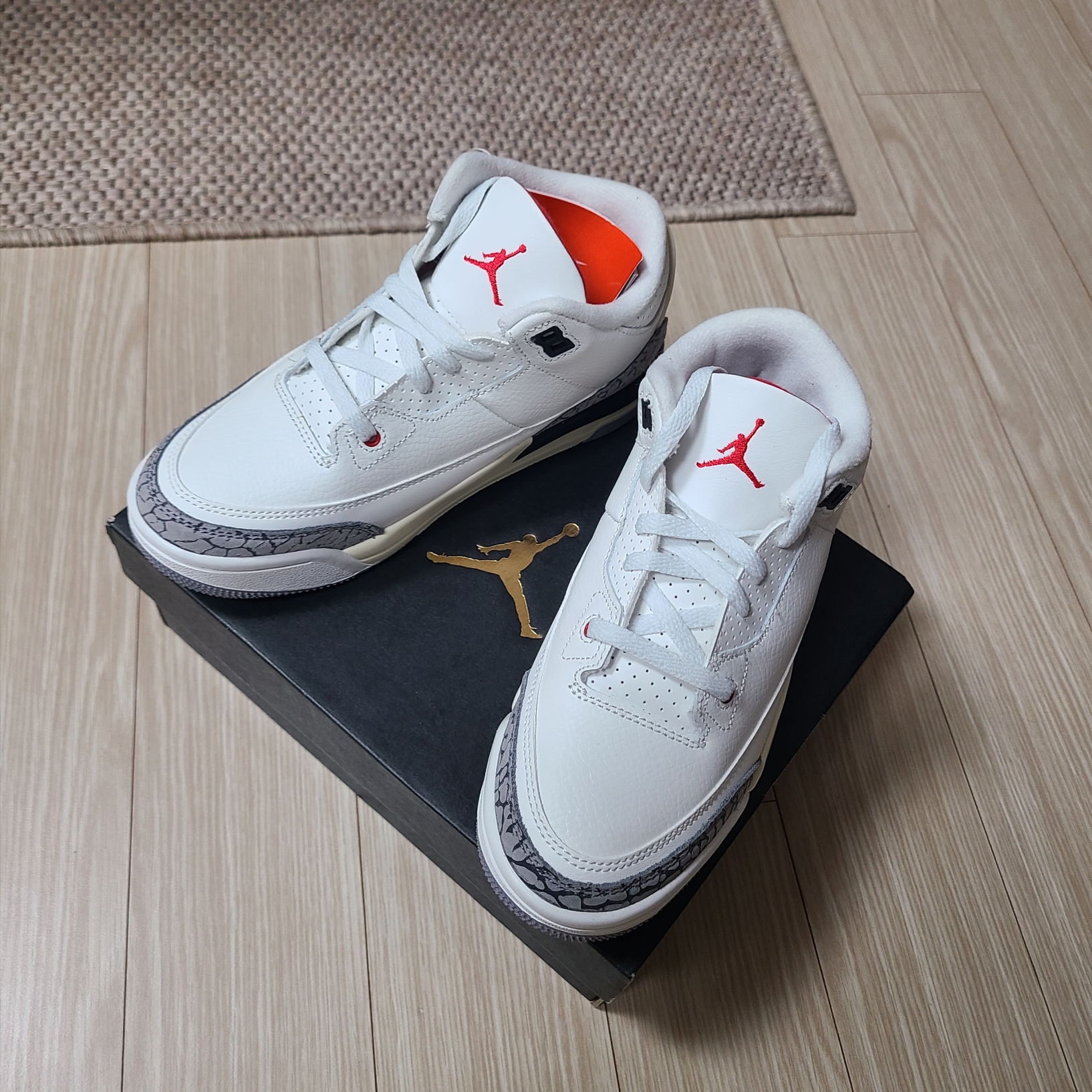 (PS) Jordan 3 Retro White Cement Reimagined 착용 스타일