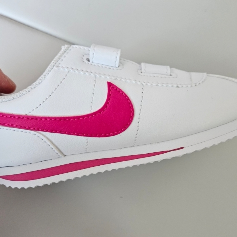 (TD) Nike Cortez Basic SL White Pink Prime 착용 스타일