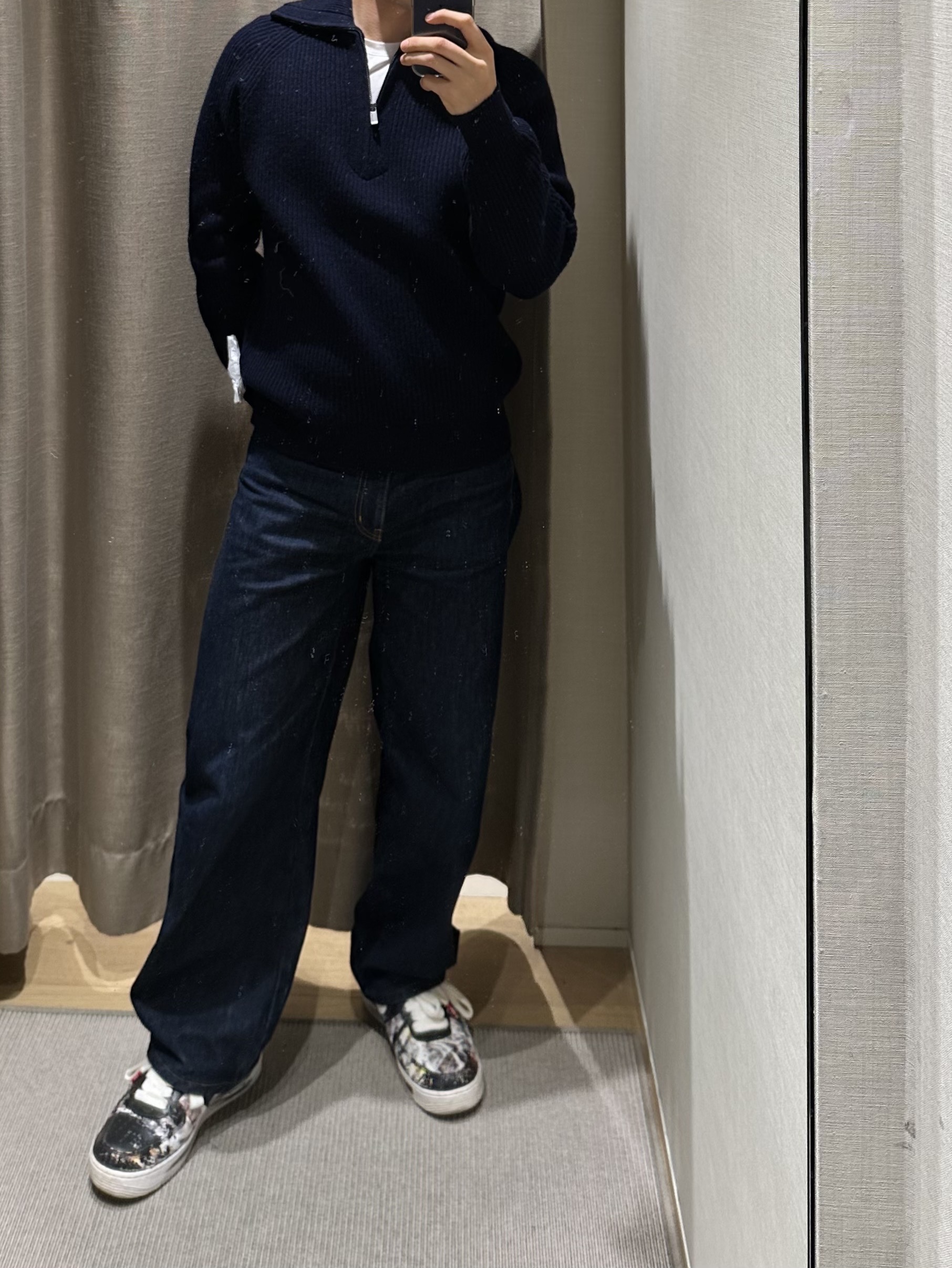 Nike x Peaceminusone Air Force 1 Low Para-Noise 착용 스타일 - 2