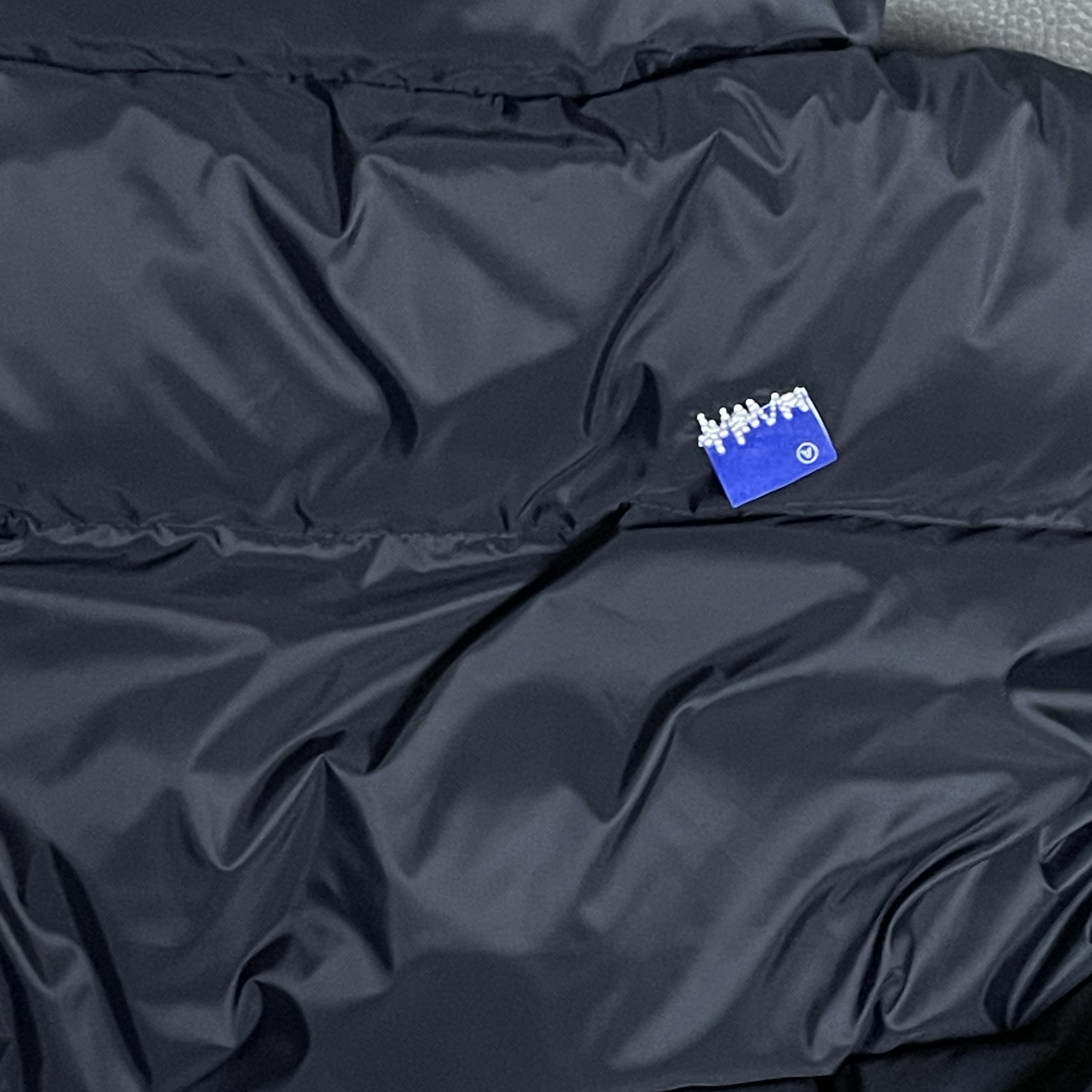 Ader Error Sig; TRS Tag Puffer Jacket 01 Z-Blue, Ader Error Sig; TRS/BL Tag Puffer Jacket 01 Noir 착용 스타일 - 3