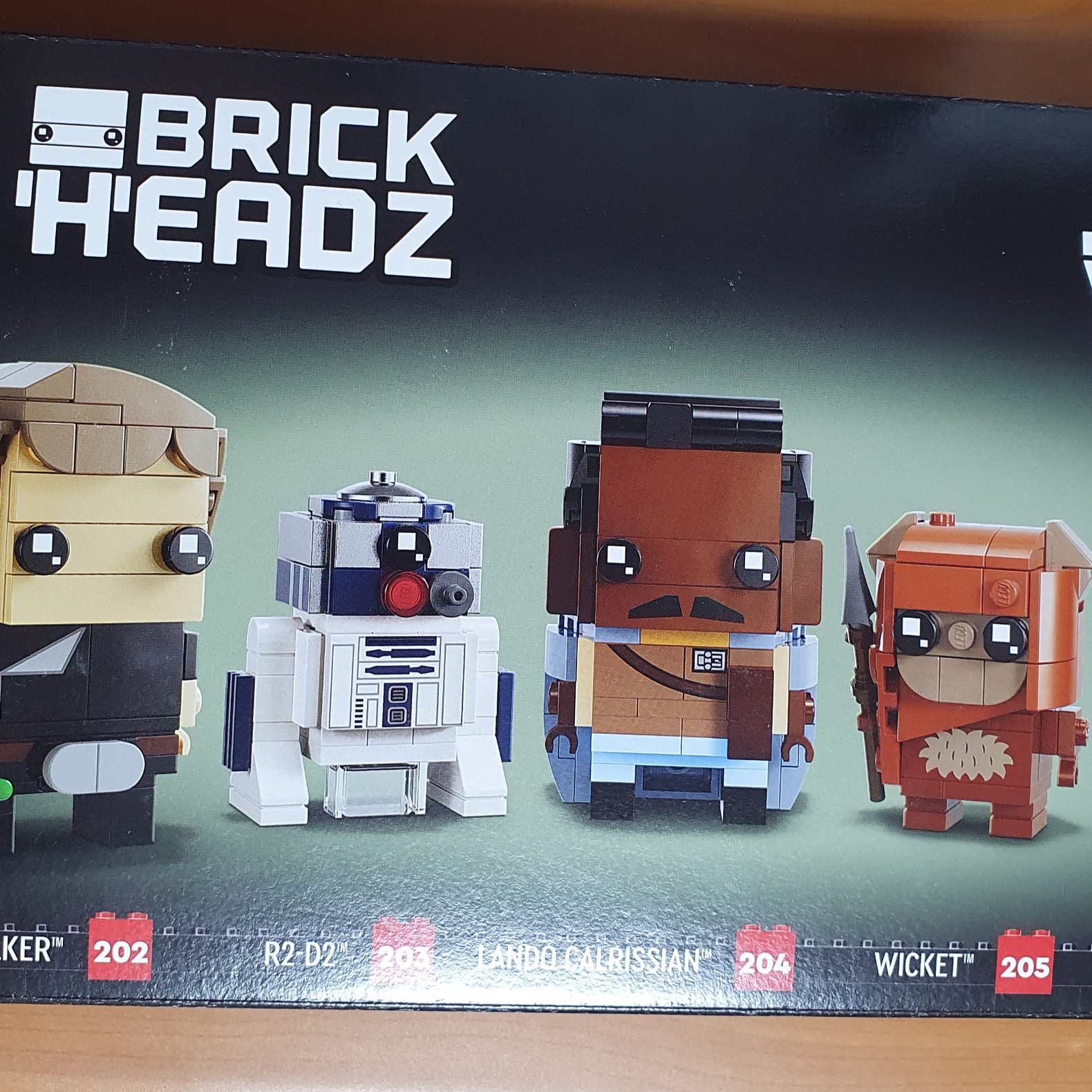 Lego Brickheadz Battle of Endor Heroes 착용 스타일