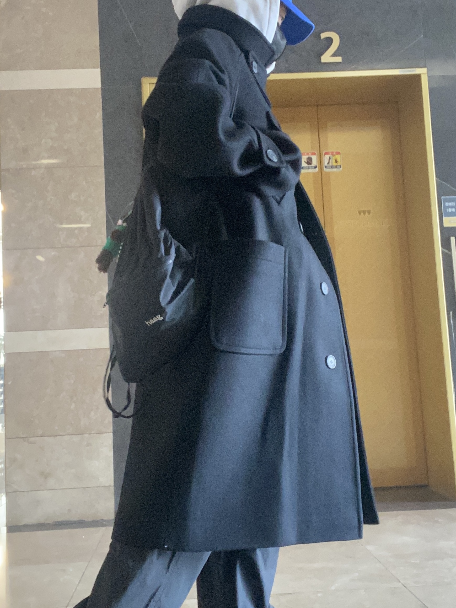 Undermycar Legion.02 Balmacaan Oversized Wool Coat Black, Asics Jog 100 S Sheet Rock - 2E Wide 착용 스타일 - 1