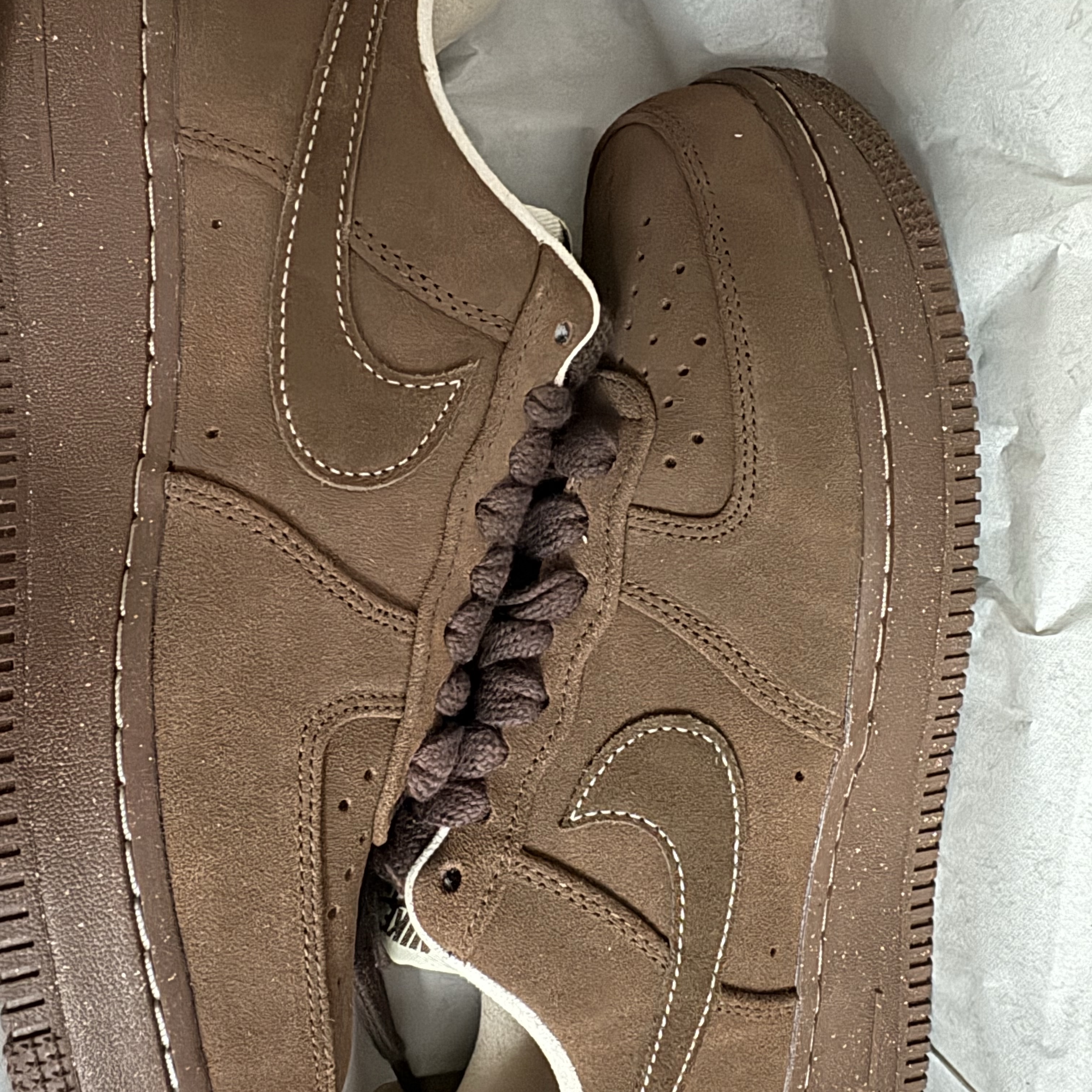(W) Nike Air Force 1 '07 Cacao Wow 착용 스타일