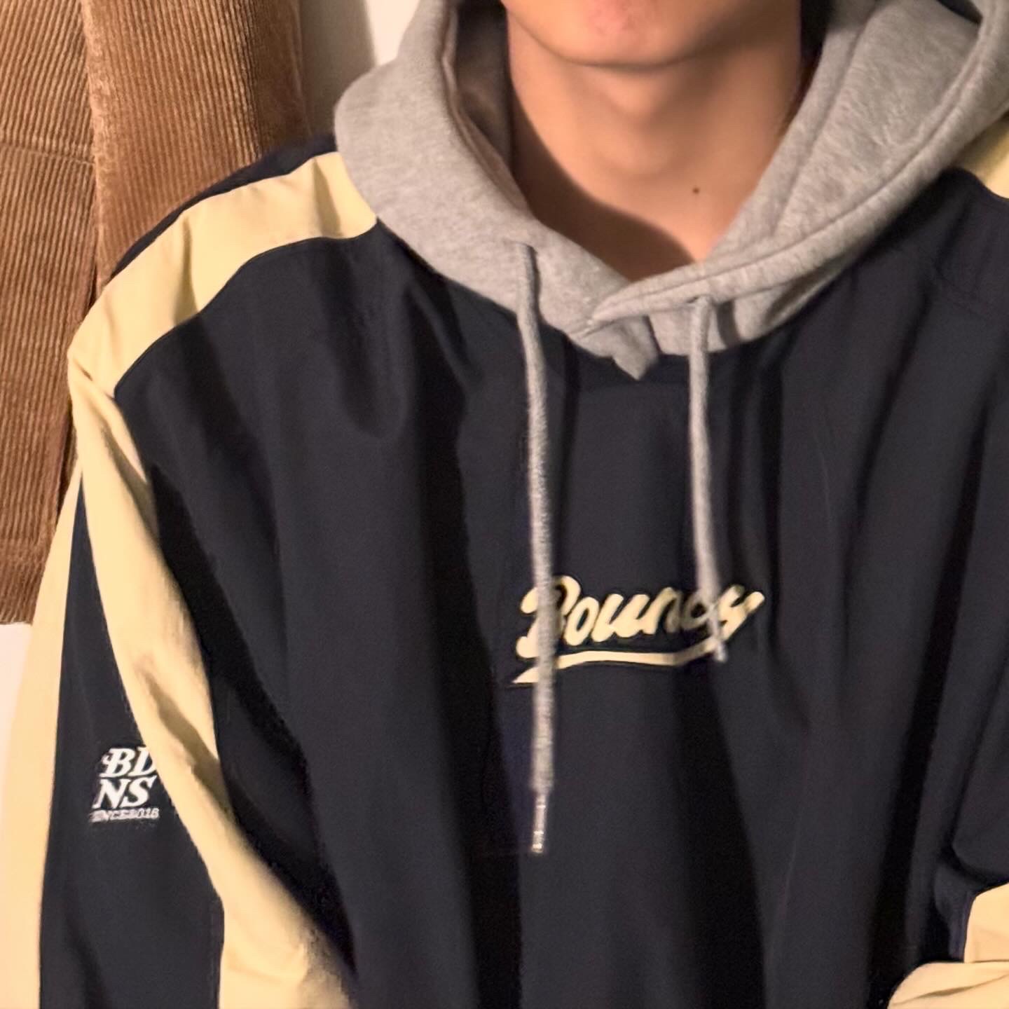 BDNS Videokids Hoodie Grey 착용 스타일 - 2