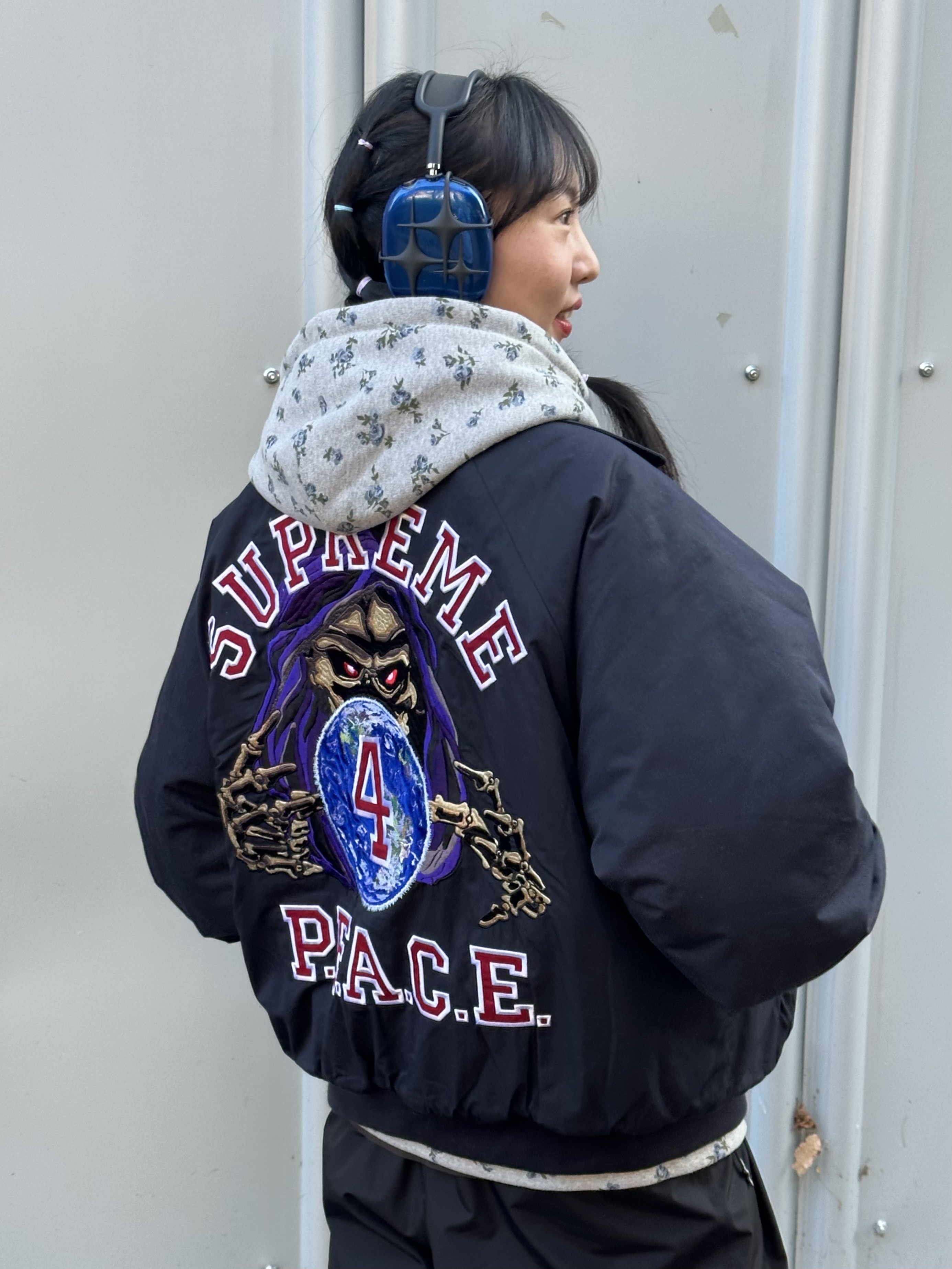 Test Artifact Era Max 002 Black, Supreme Peace Embroidered Work Jacket Navy - 23FW 착용 스타일