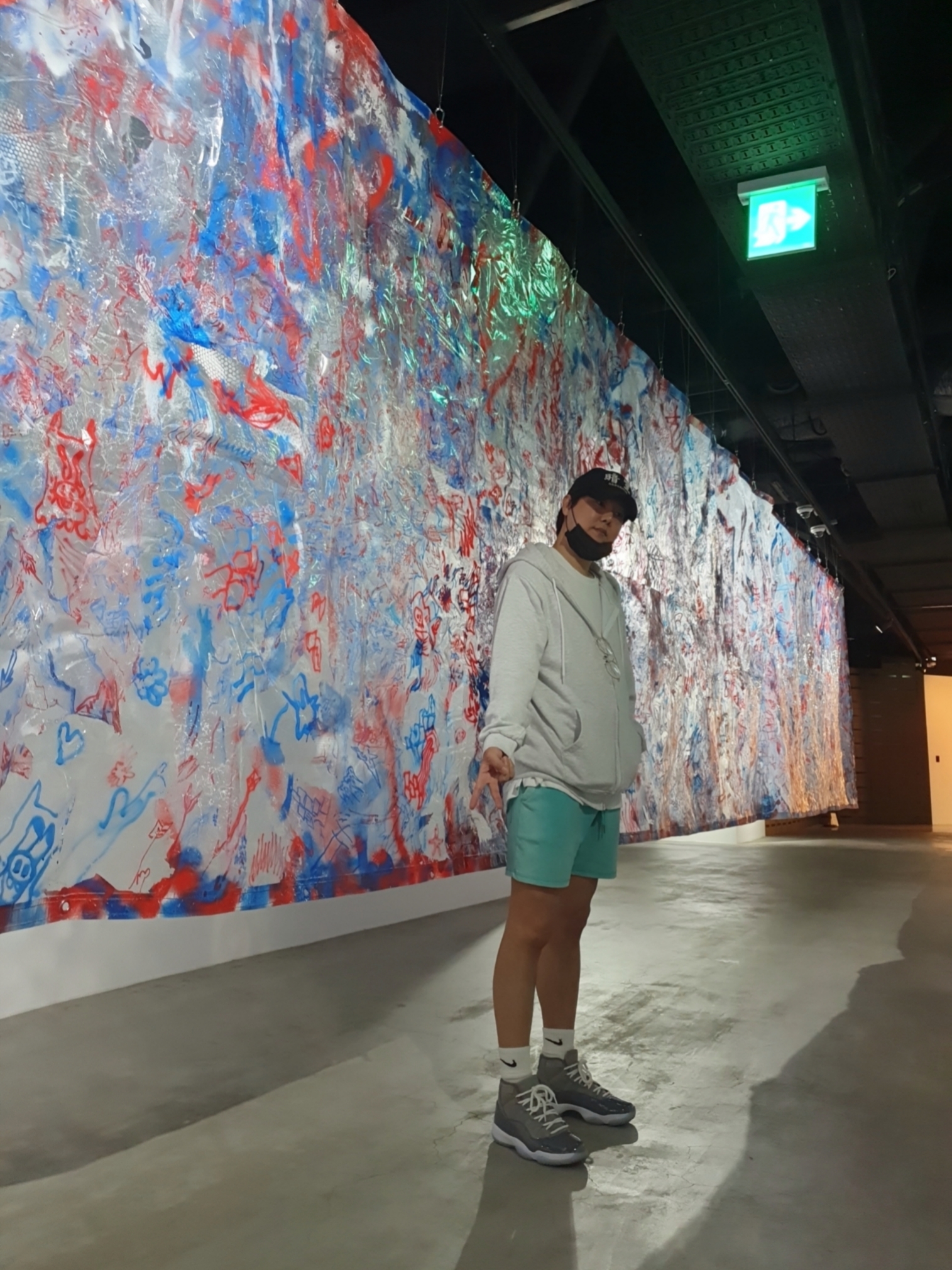Darkr8m Studio Silver Logo Cap, Jordan 11 Retro Cool Grey 2021 착용 스타일