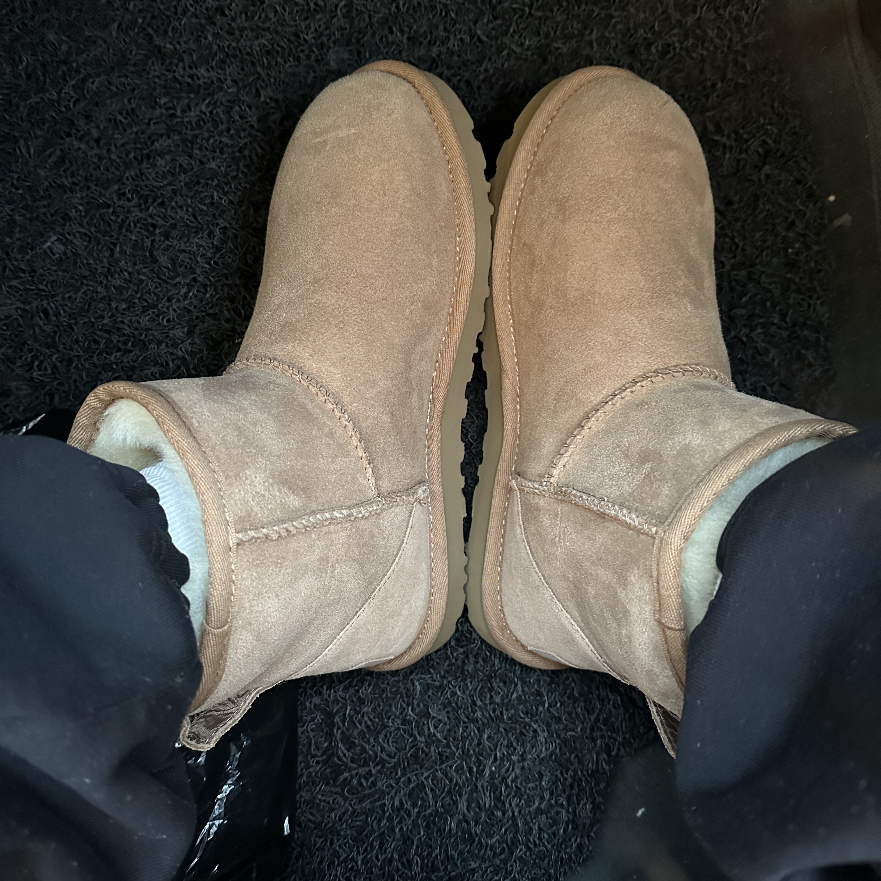 (W) UGG Classic Mini II Boots Chestnut 착용 스타일