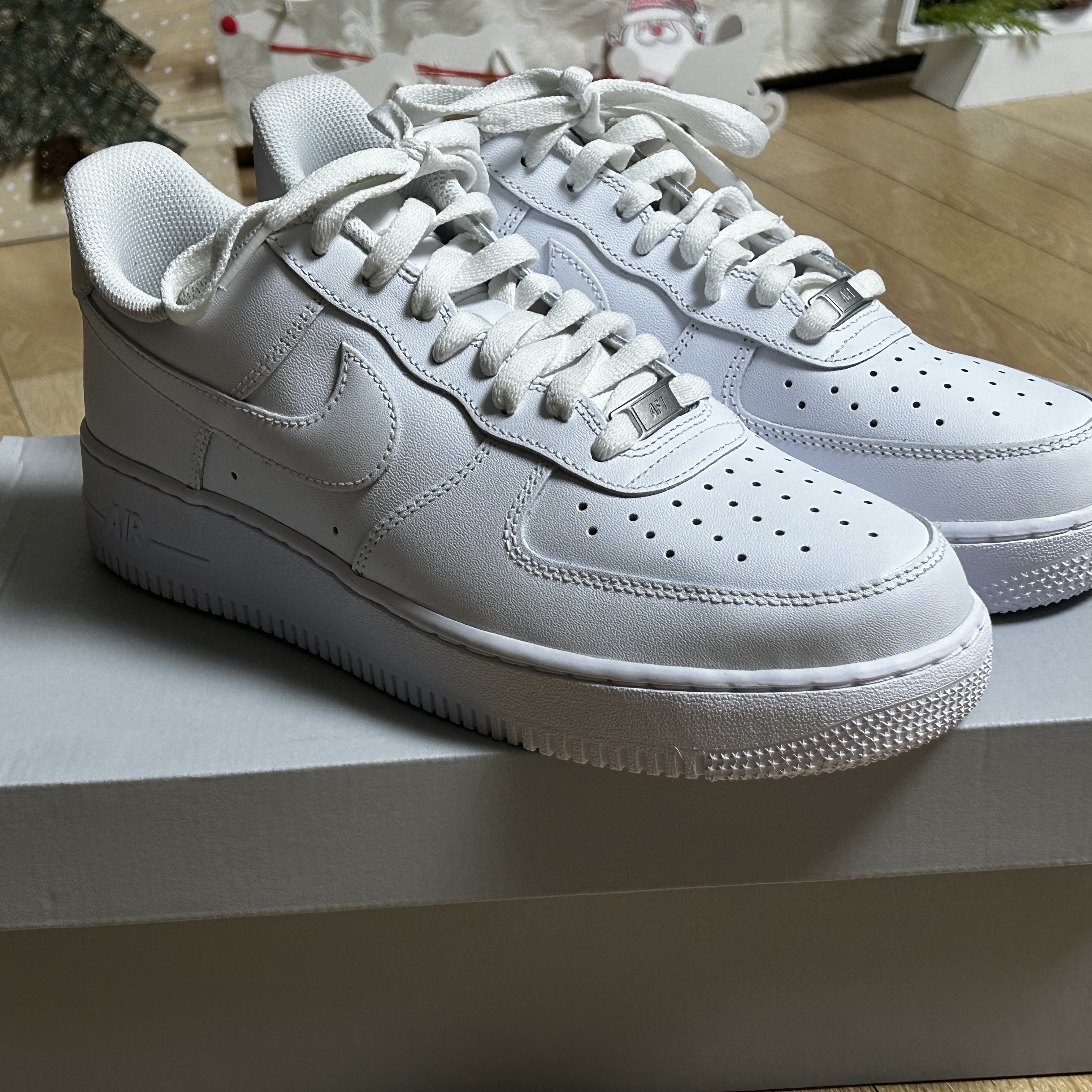 Nike Air Force 1 '07 Low White 착용 스타일