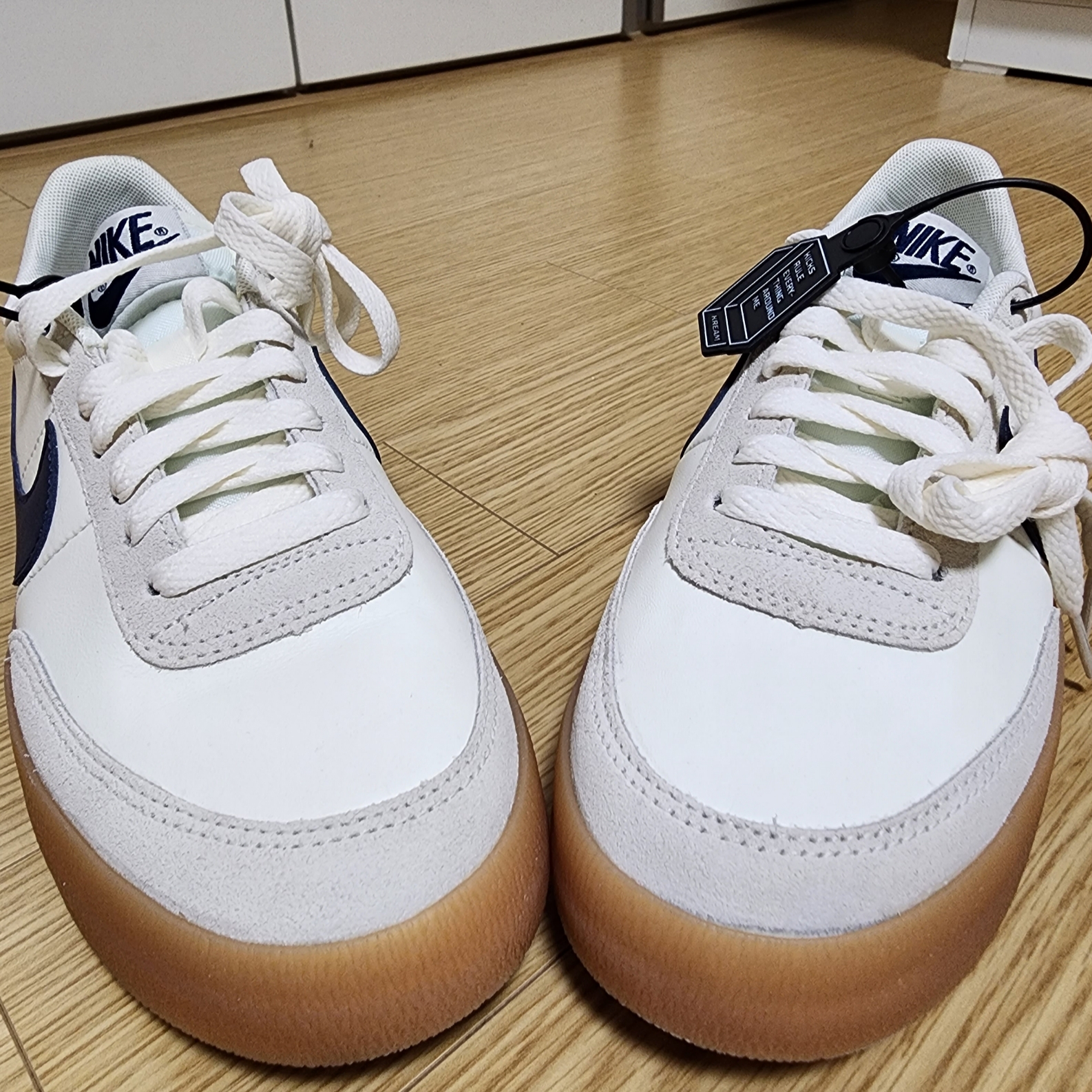 Nike x J.Crew Killshot 2 Sail Midnight Navy 착용 스타일 - 5