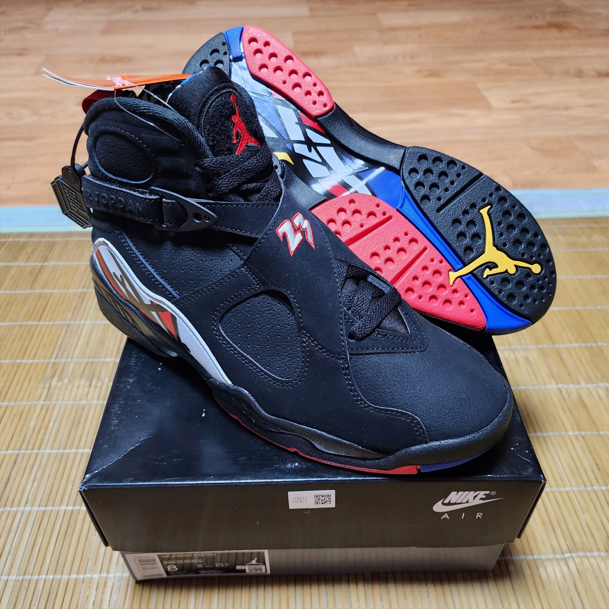 Jordan 8 Retro Playoffs 2023 착용 스타일