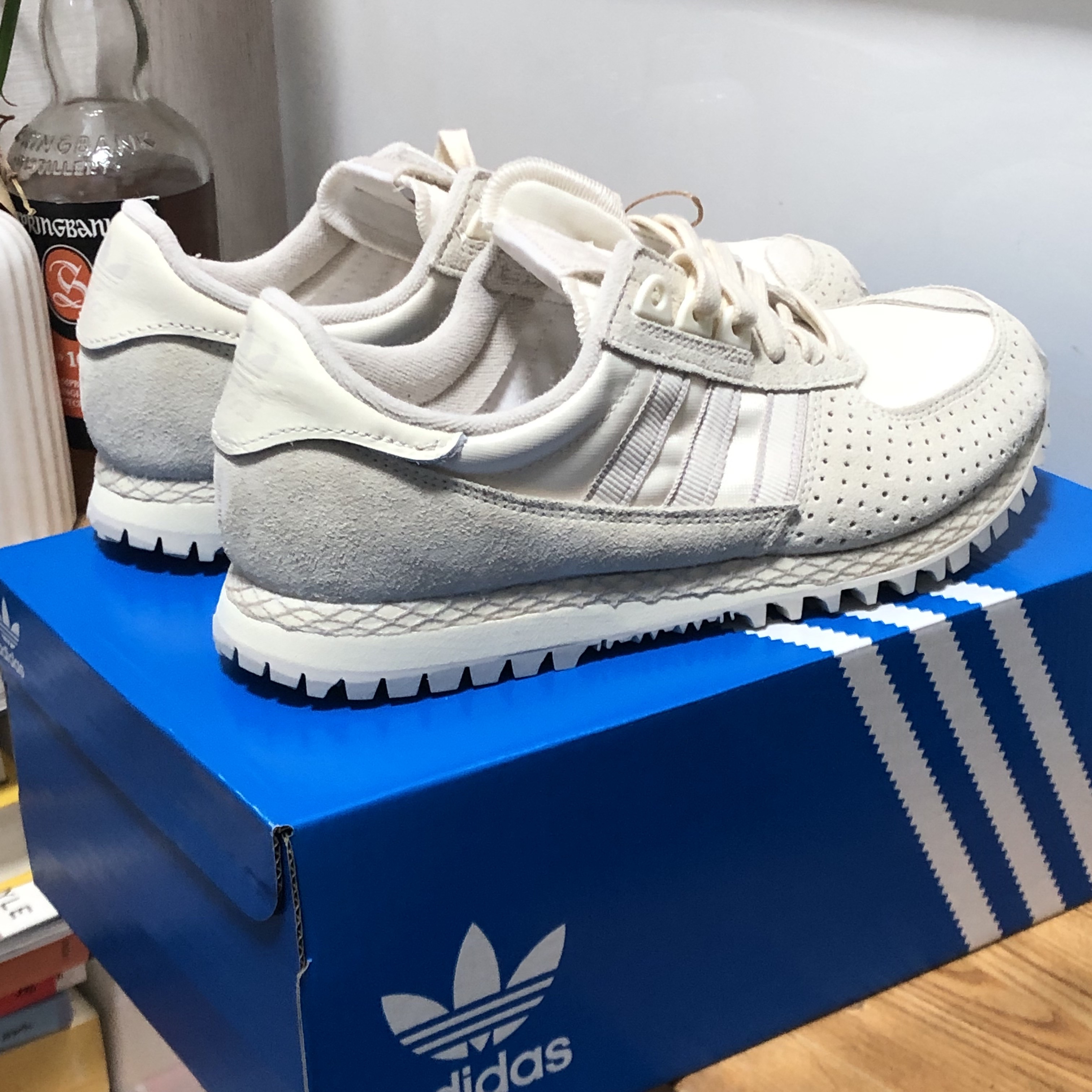 Adidas City Marathon PT White Brown 착용 스타일