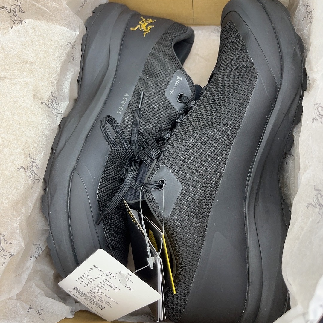 Arc'teryx Aerios FL 2 GTX Black, Arc'teryx Atom LT Hoody Black 착용 스타일 - 5