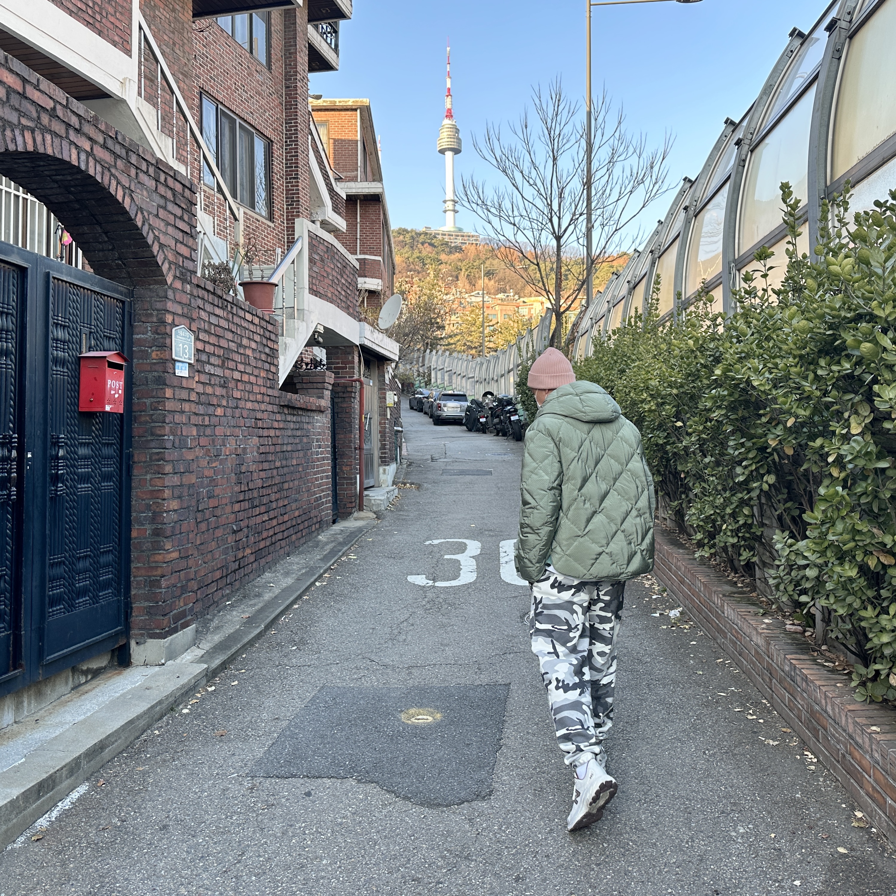 Nike NRG Solo Swoosh Fleece Pants Sail White Camo - US/EU 착용 스타일 - 2