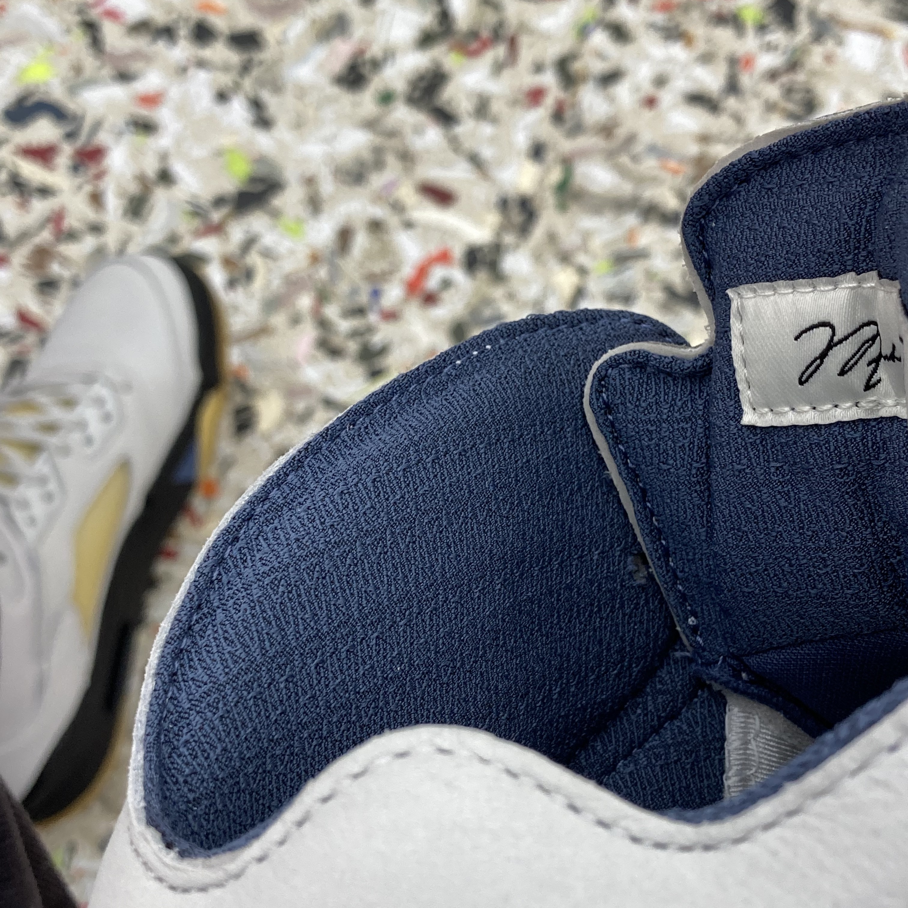 (W) Jordan 5 x A Ma Maniere Retro Dawn 착용 스타일 - 5