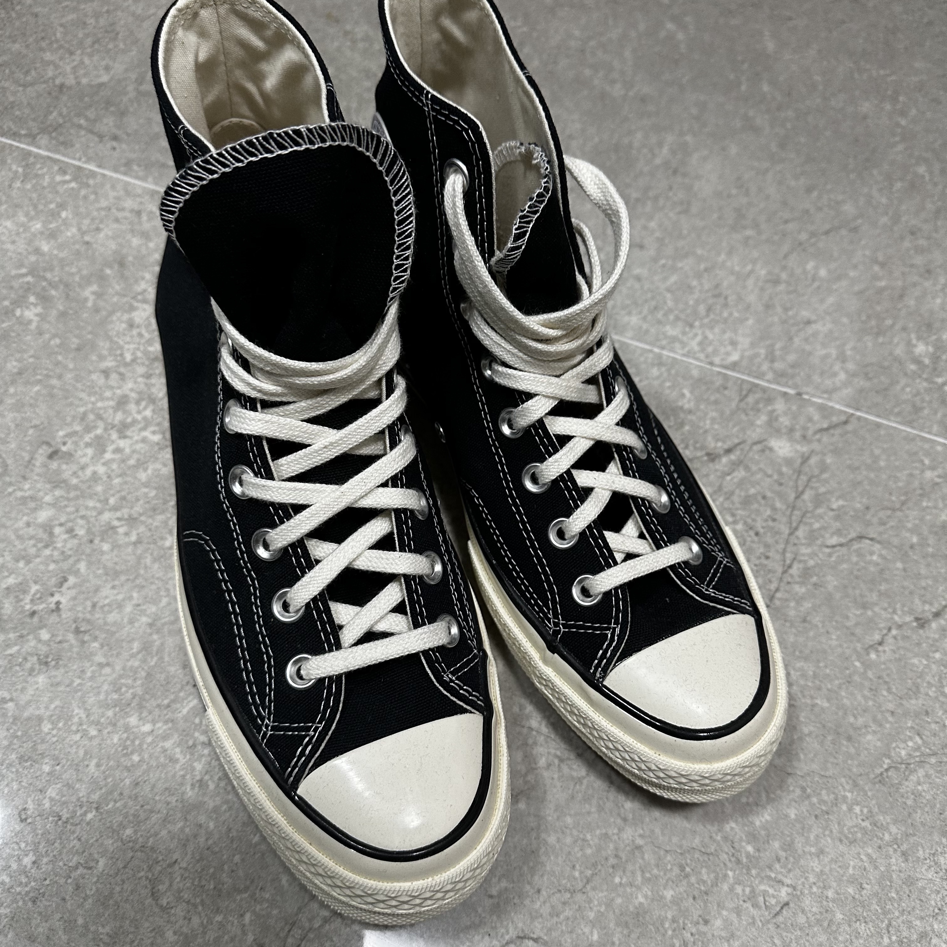 Converse Chuck 70 Hi Black 착용 스타일