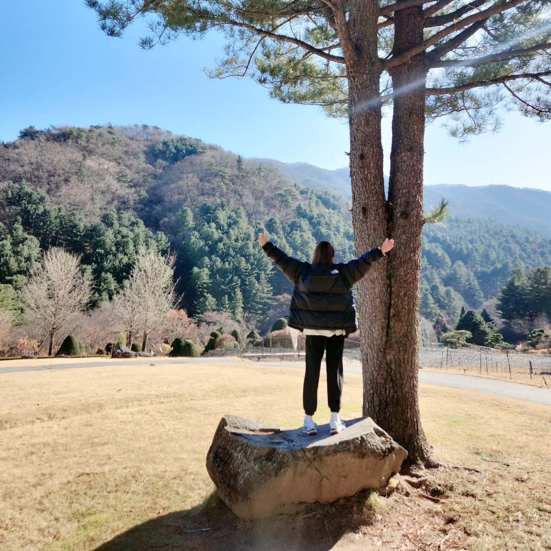 The North Face 1996 Eco Nuptse Jacket Black 착용 스타일