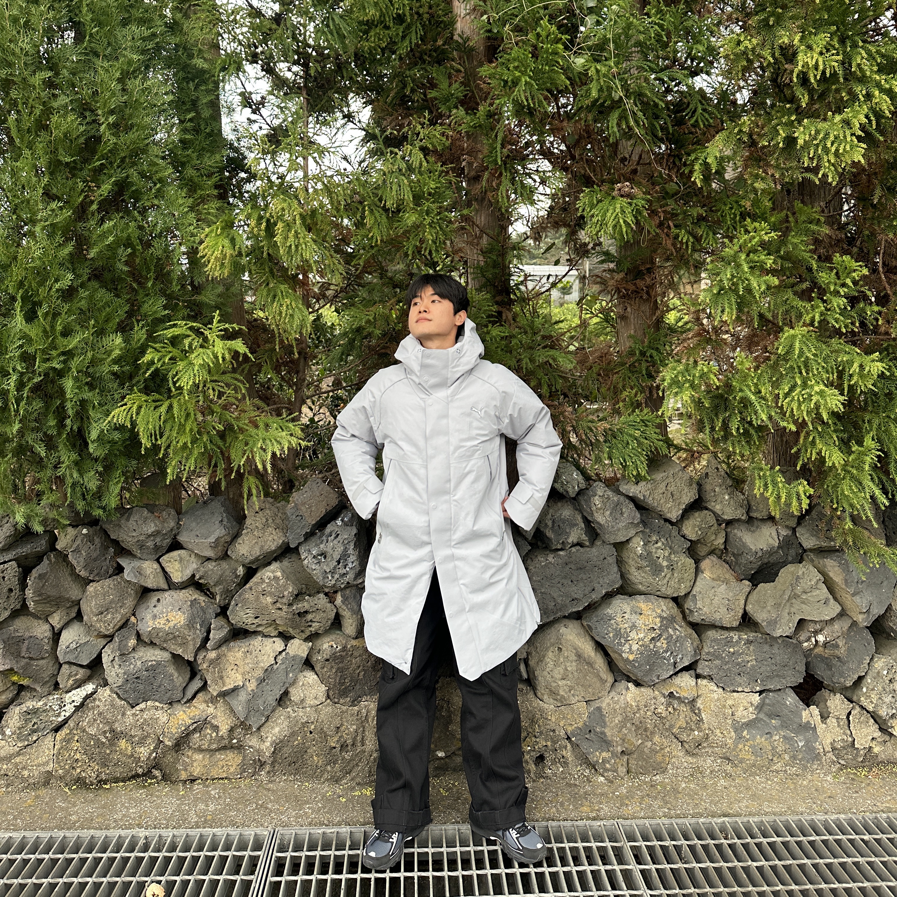 Asics Gel-Venture 6 Carrier Grey 착용 스타일 - 1