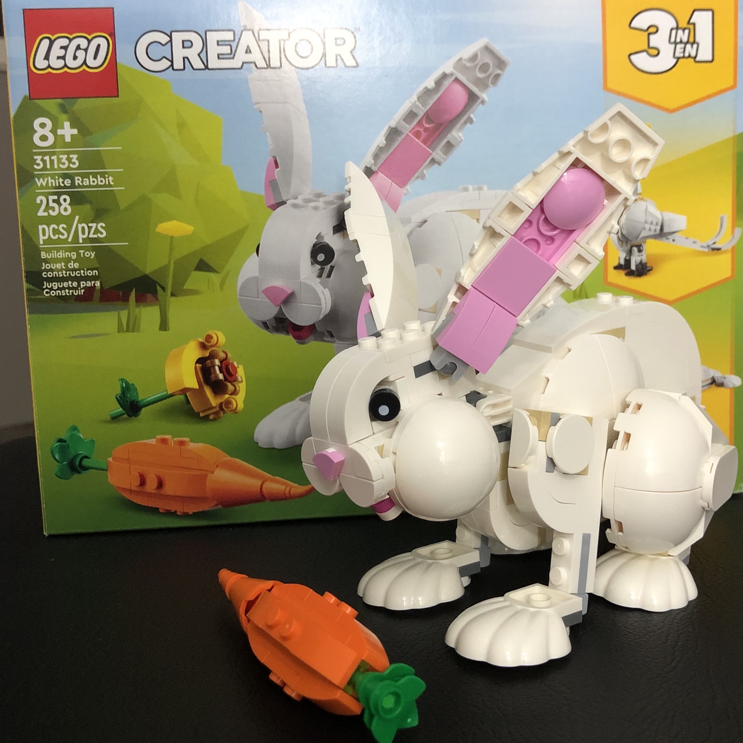 Lego White Rabbit 착용 스타일