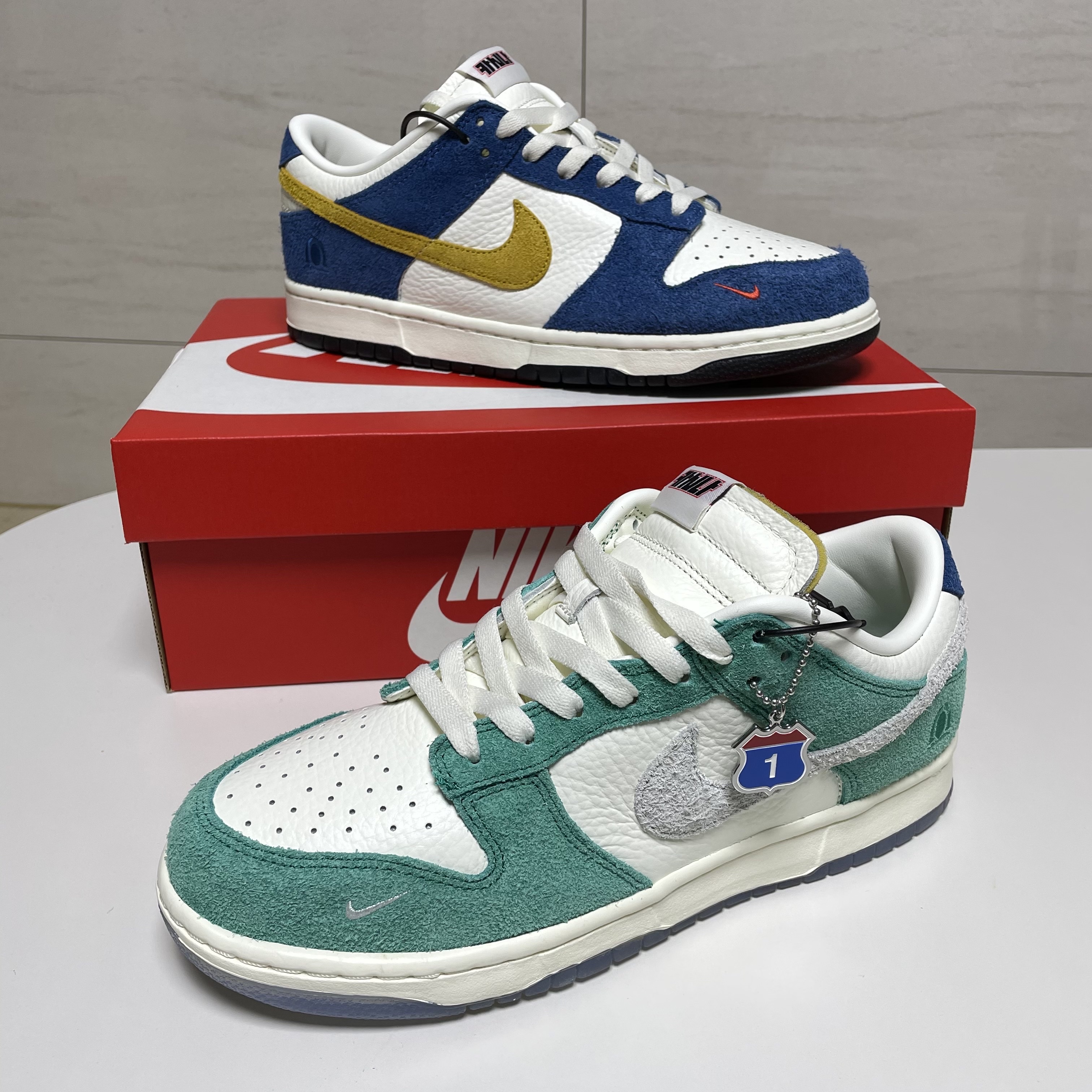 Nike x Kasina Dunk Low 80's Bus 착용 스타일 - 2