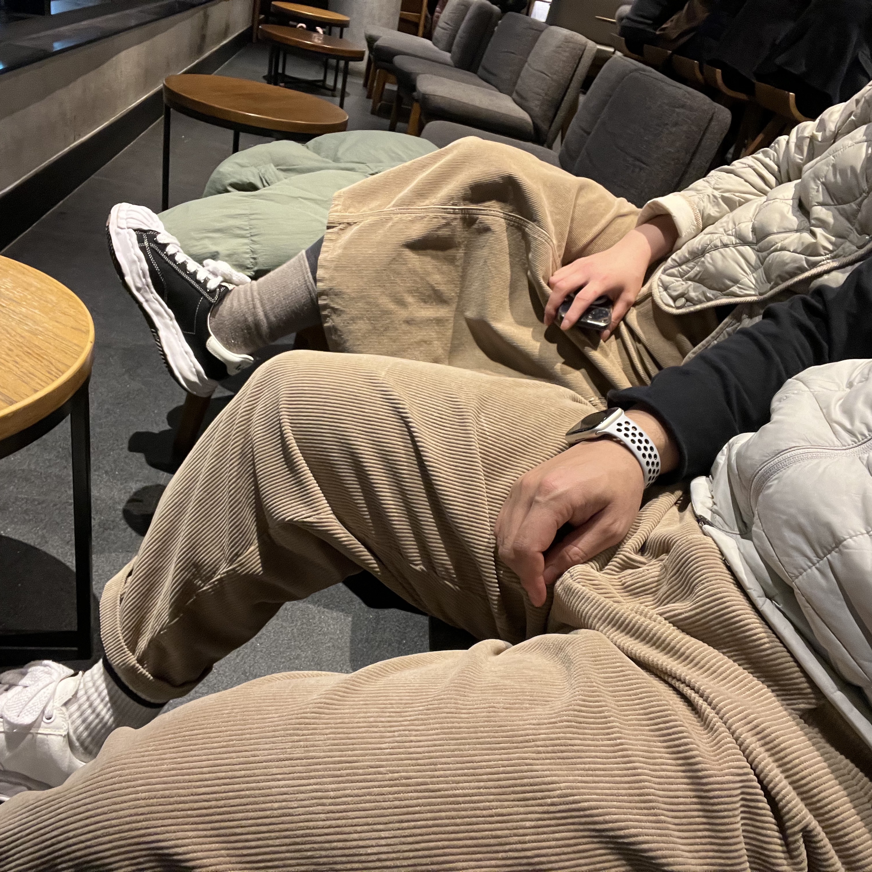 Maison Mihara Yasuhiro Blakey OG Sole Canvas Low-top Sneakers Black White, Maison Mihara Yasuhiro Blakey OG Sole Canvas Low-top Sneakers White 착용 스타일