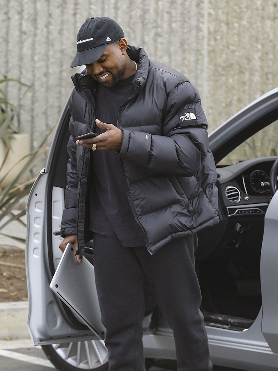 North face online kanye west