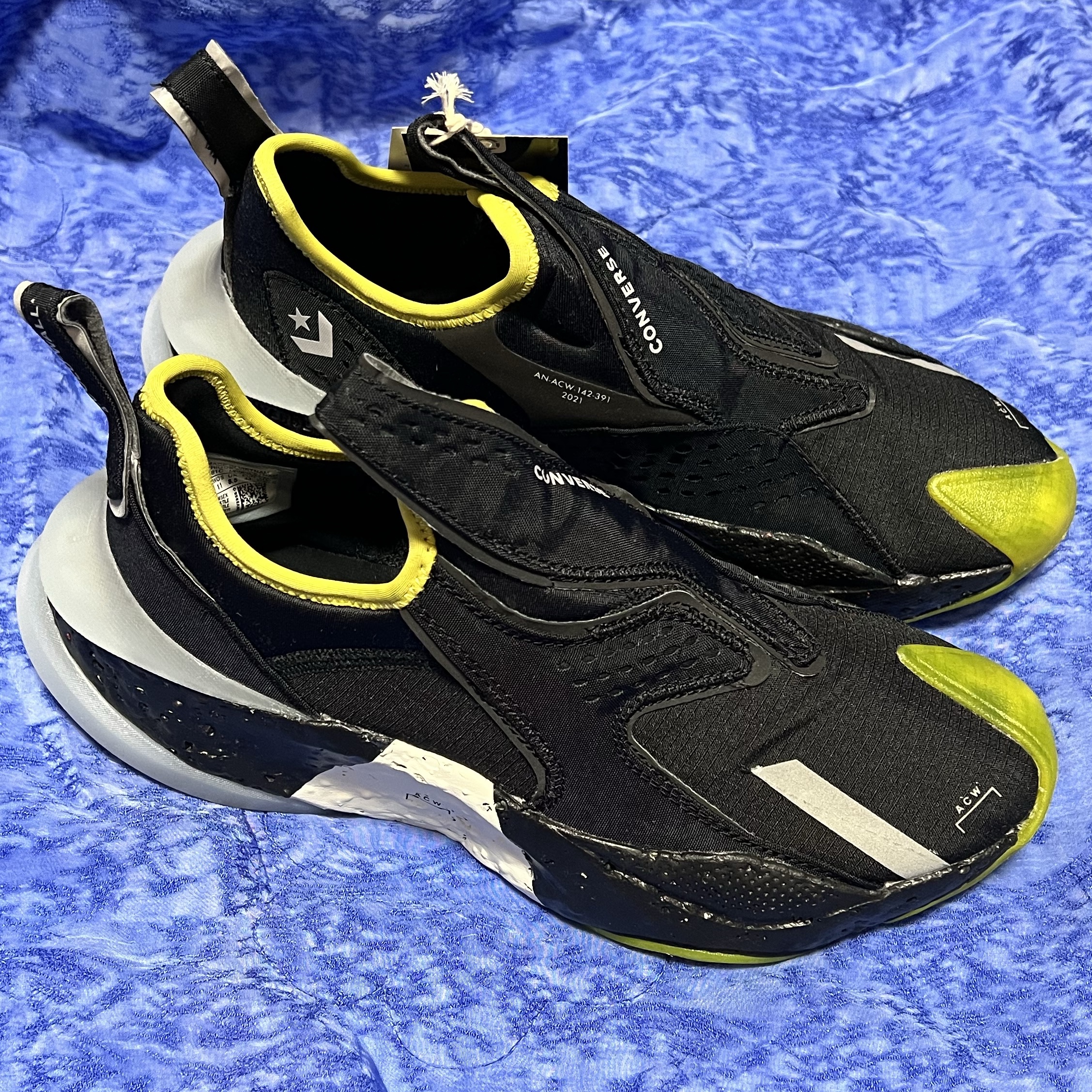 Converse x A-Cold-Wall Aeon Active CX Black 착용 스타일 - 2