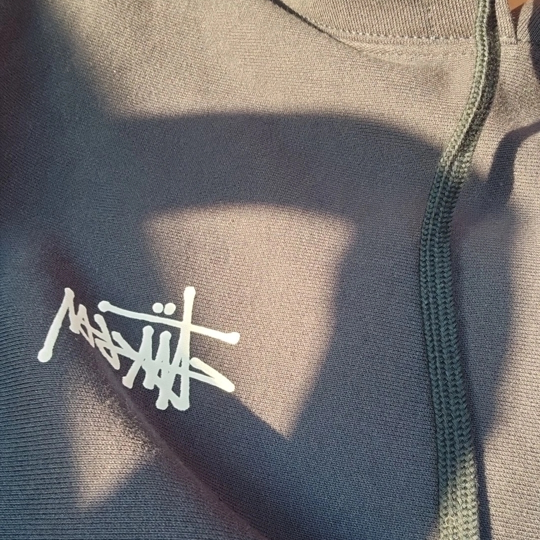 Stussy Basic Stussy Hoodie Navy 2023 착용 스타일