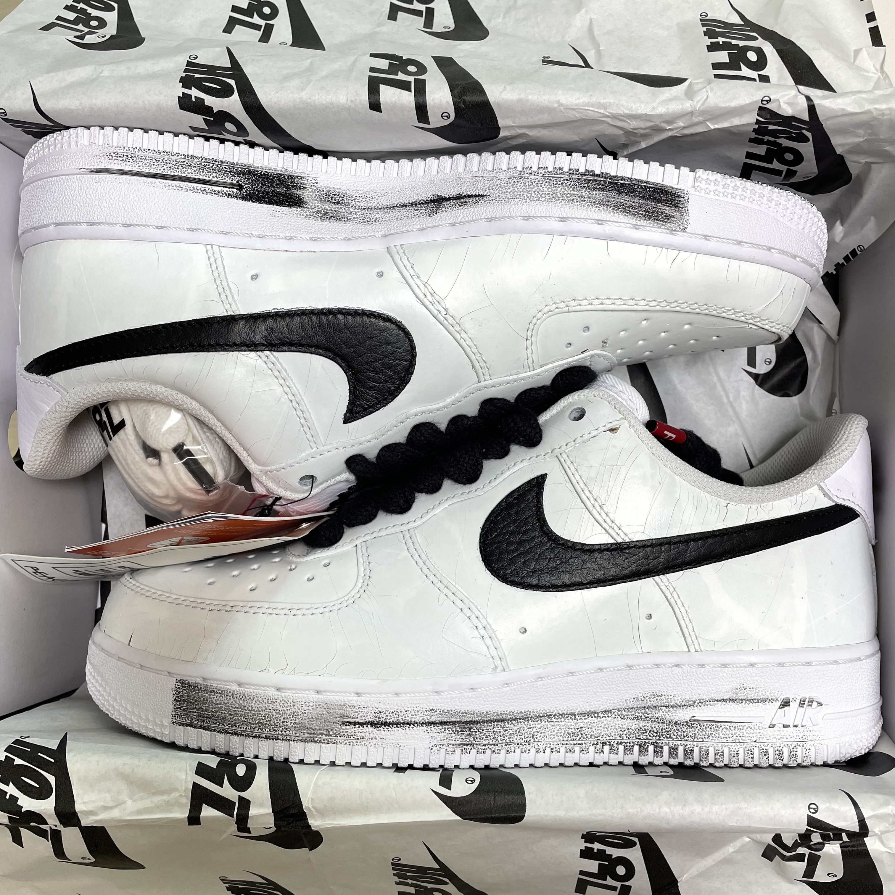 Nike x Peaceminusone Air Force 1 Low Para-Noise 2.0 착용 스타일