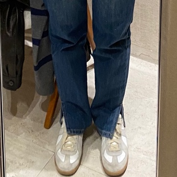 Maison Margiela Calfskin Replica Sneakers 착용 스타일