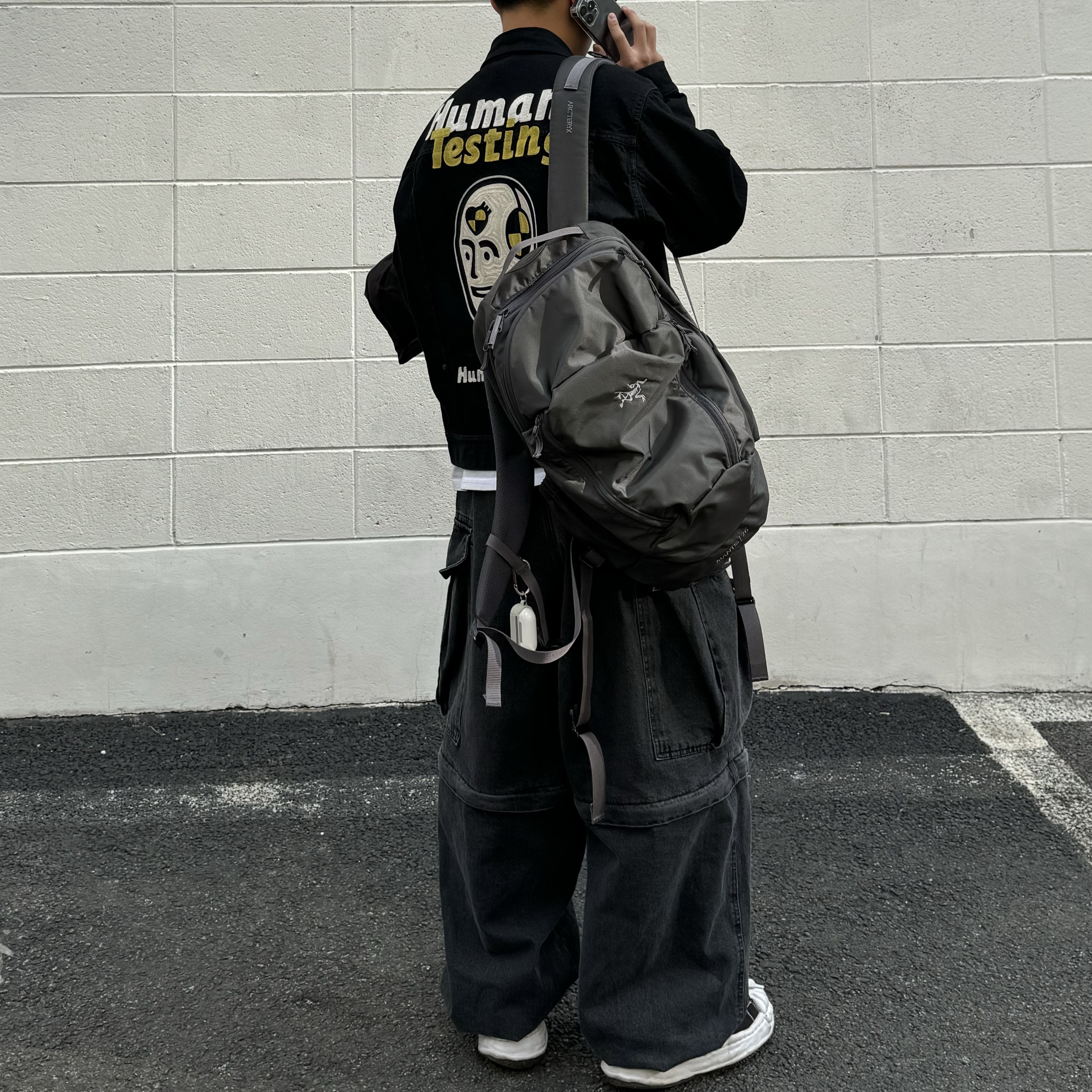 Human Made x A$AP Rocky Human Testing Denim Jacket Black, Arc'teryx Mantis 26 Backpack Pilot 착용 스타일