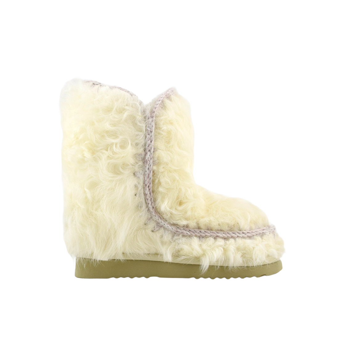 (W) 모우 에스키모 24 올 퍼 바닐라((W) Mou Eskimo 24 All Fur Vanilla)