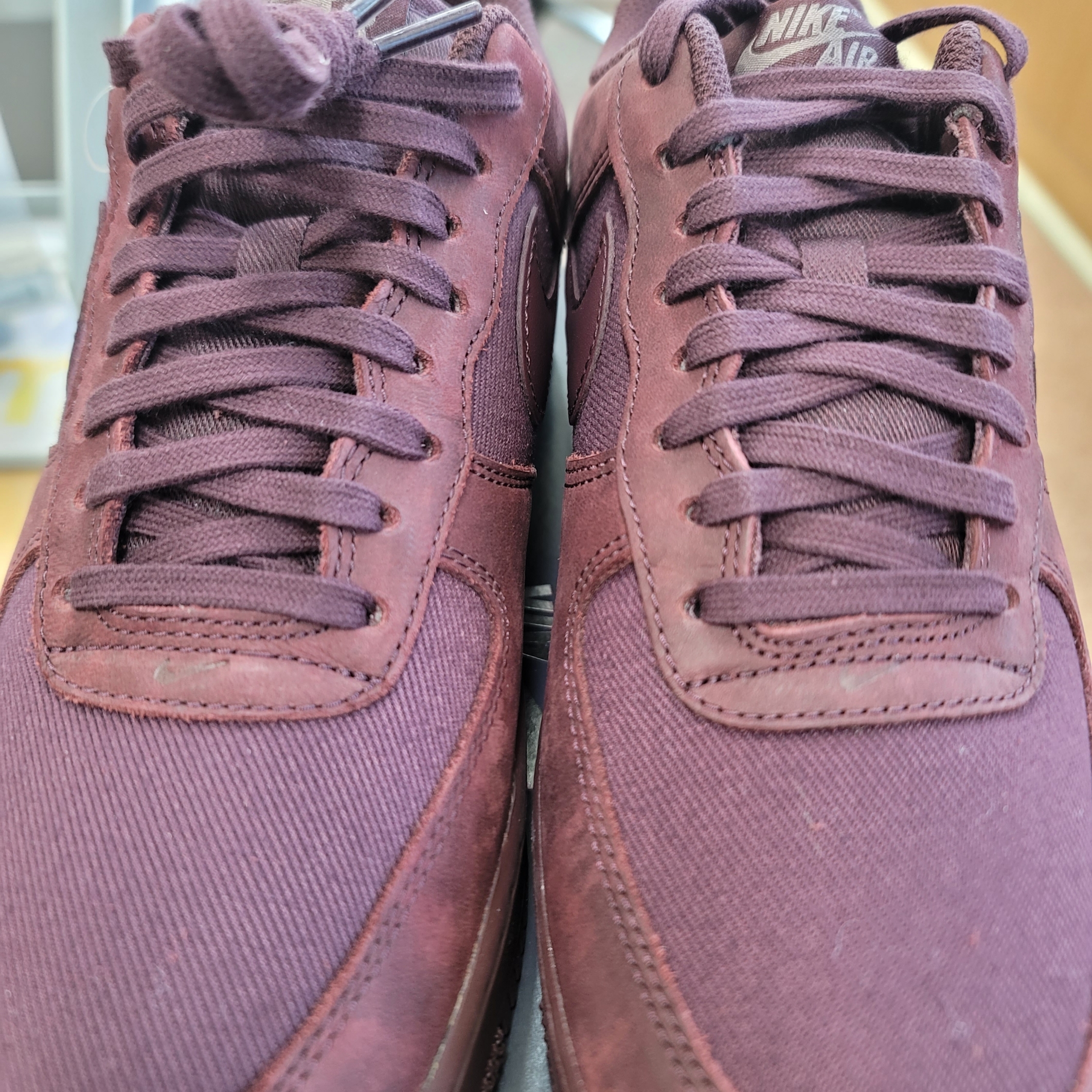 Nike Air Force 1 '07 LX Burgundy Crush 착용 스타일 - 2