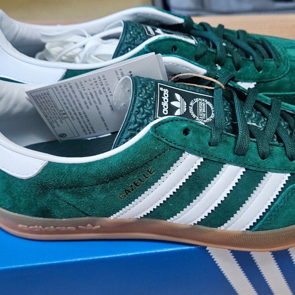 Adidas Gazelle Indoor Collegiate Green 착용 스타일 - 4