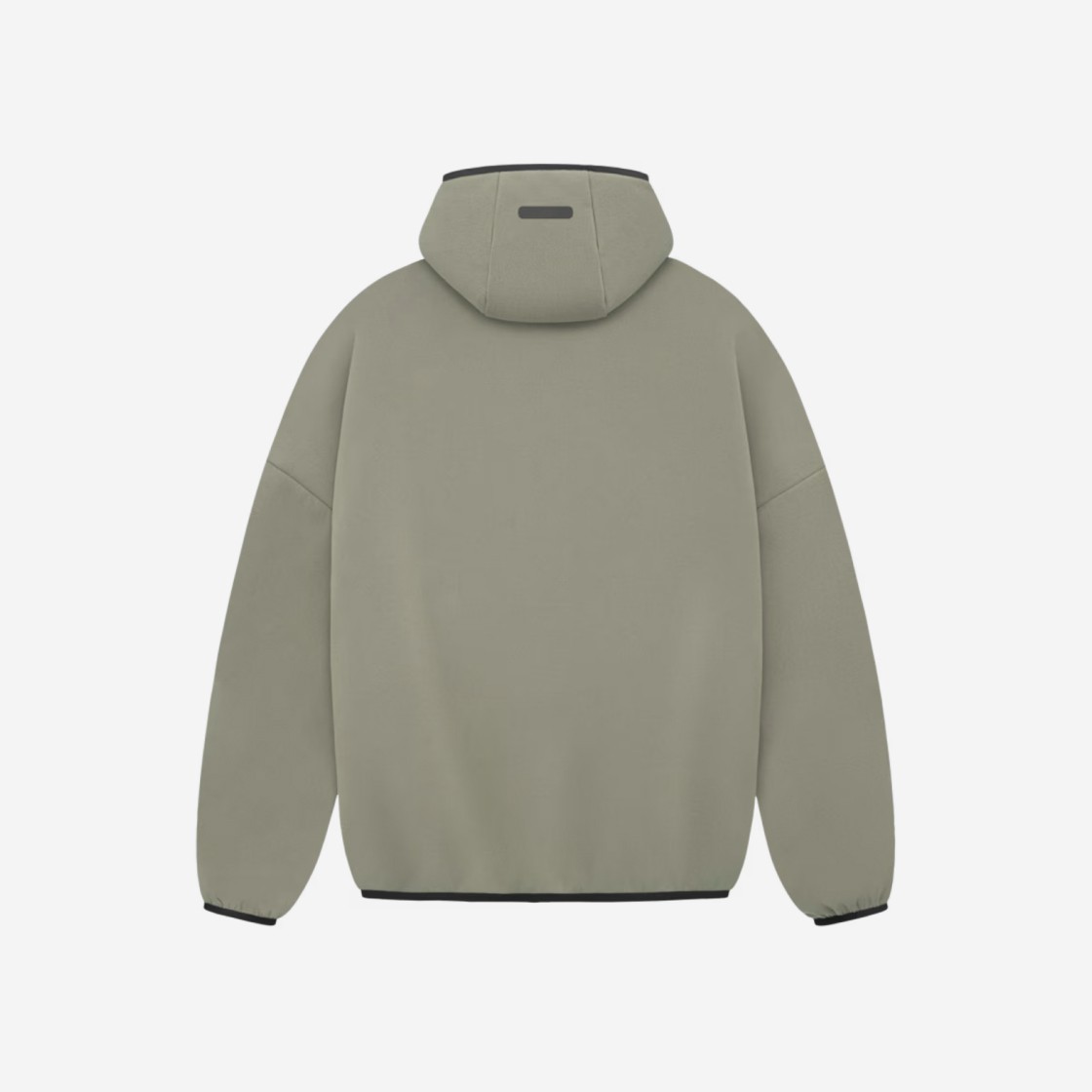 Adidas x Fear of God Athletics Suede Fleece Hoodie Clay - US Sizing 상세 이미지 2