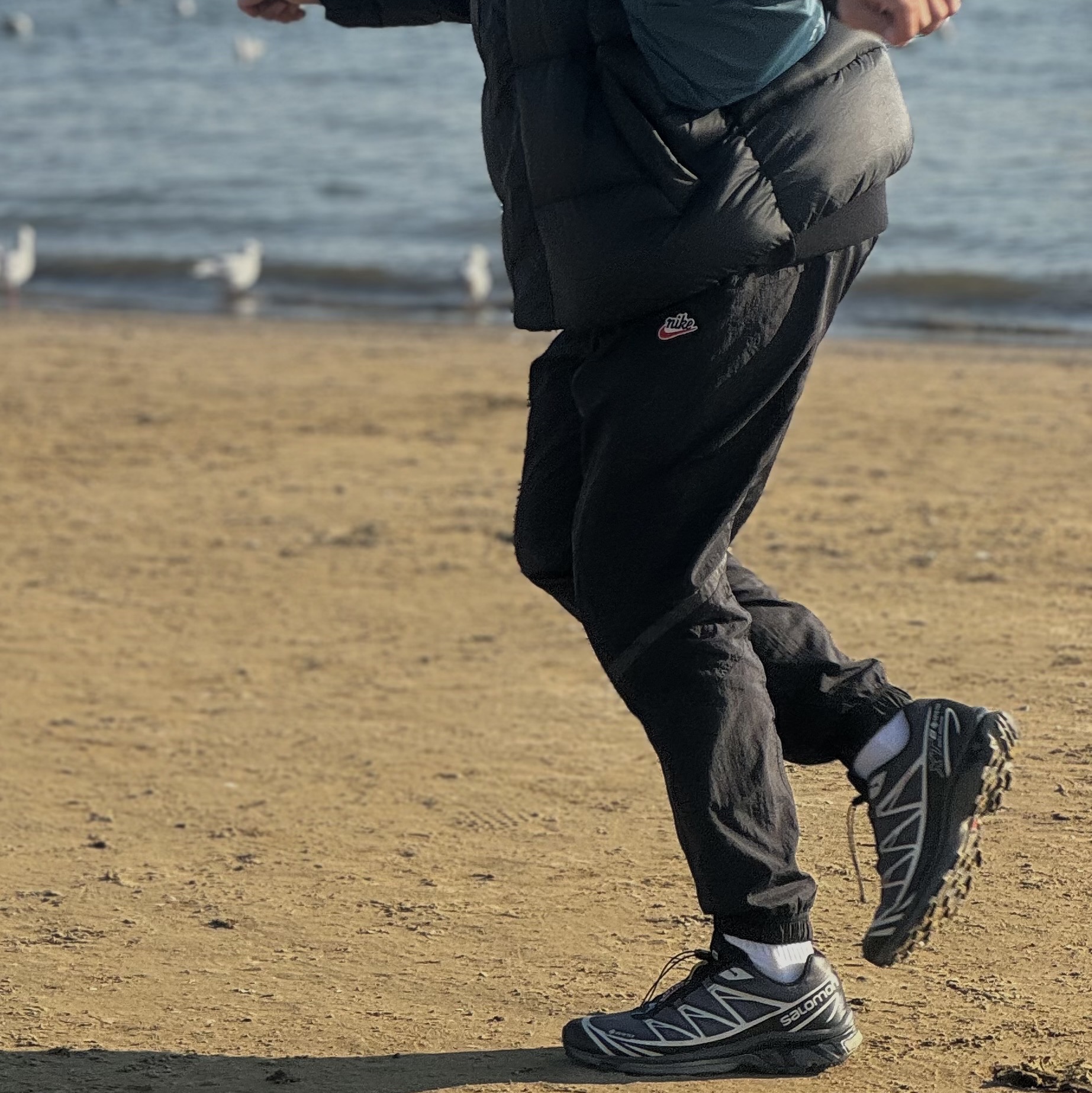 Nike Life Therma-Fit Puffer Jacket Black - Asia 착용 스타일 - 1