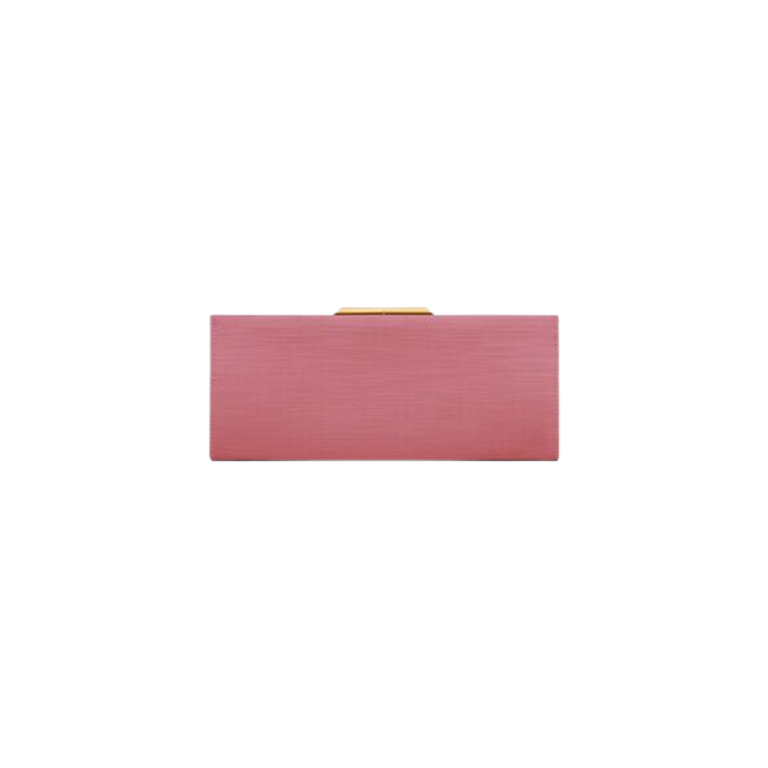 Saint Laurent Midnight Small Clutch In Satin Coral Rose 상세 이미지 1