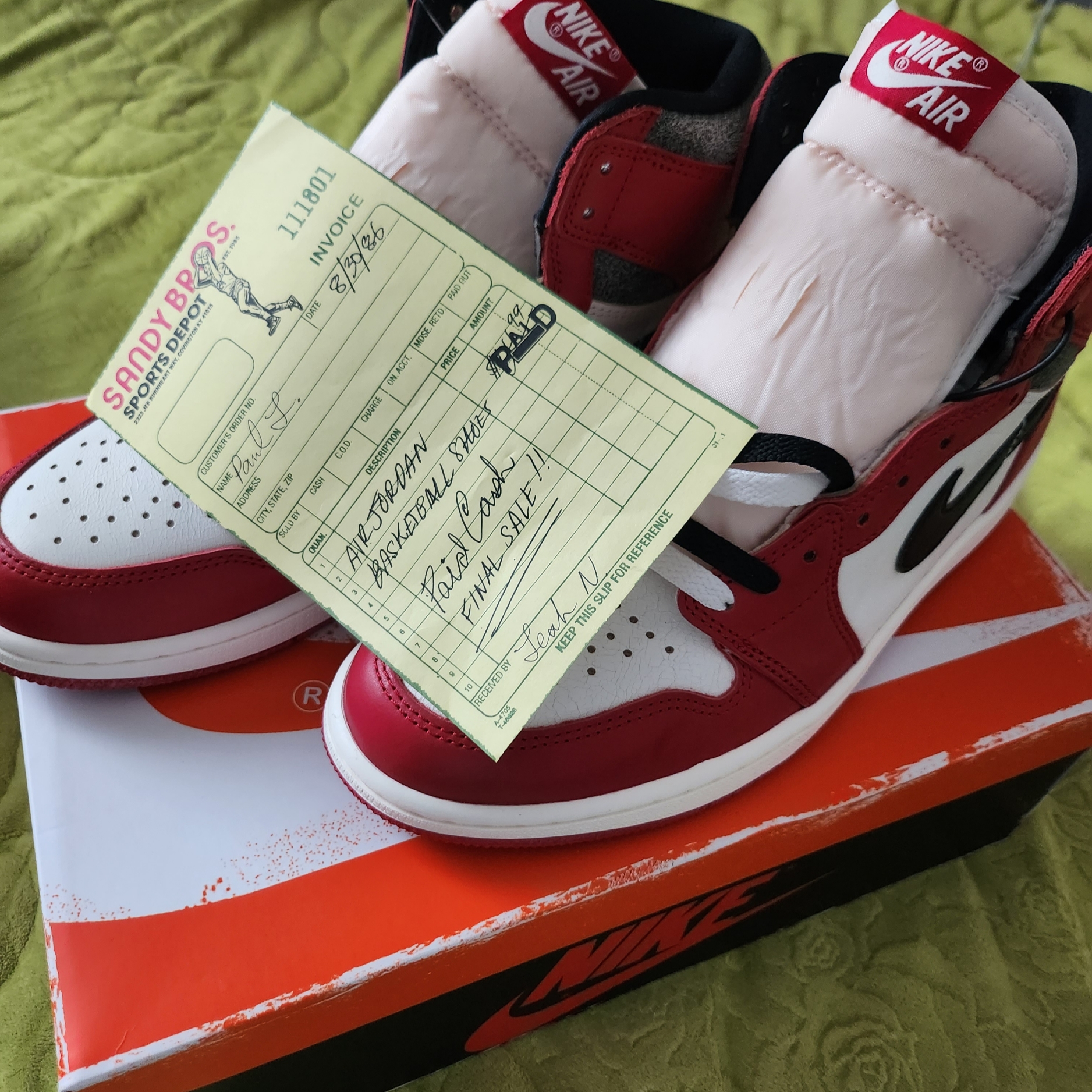 Jordan 1 Retro High OG Chicago 2022 착용 스타일 - 1