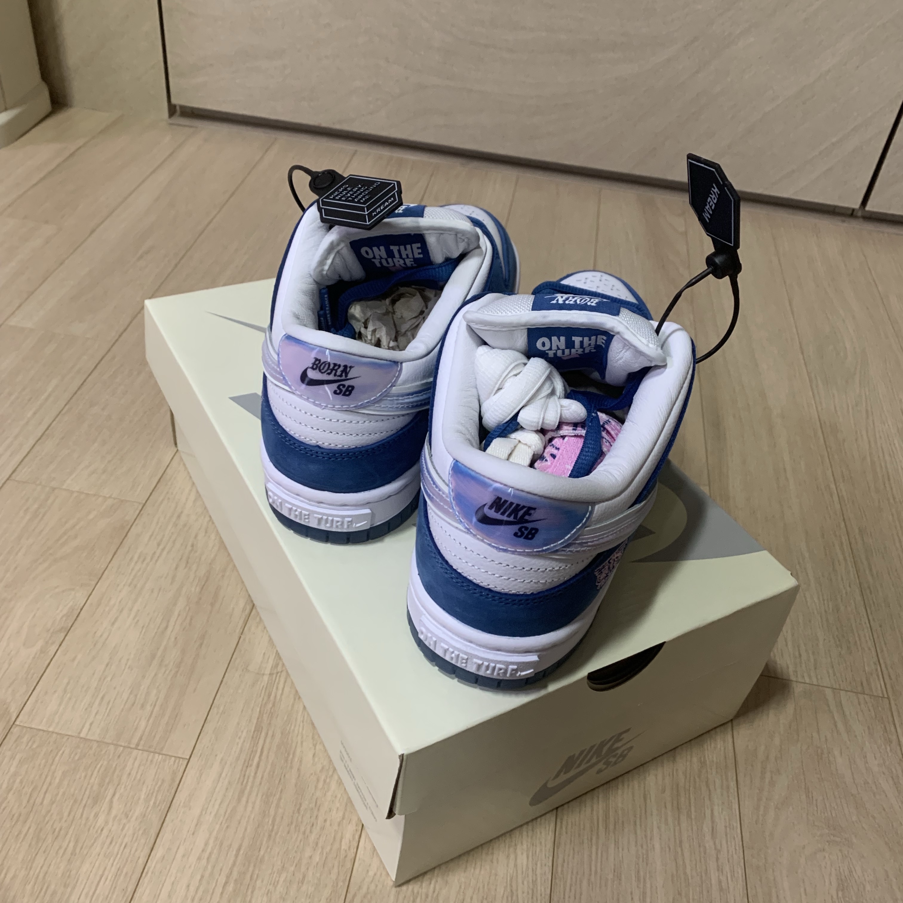 Nike x Born X Raised SB Dunk Low Pro QS One Block at a Time 착용 스타일 - 3