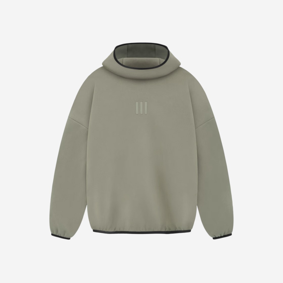 Adidas x Fear of God Athletics Suede Fleece Hoodie Clay - US Sizing 상세 이미지 1