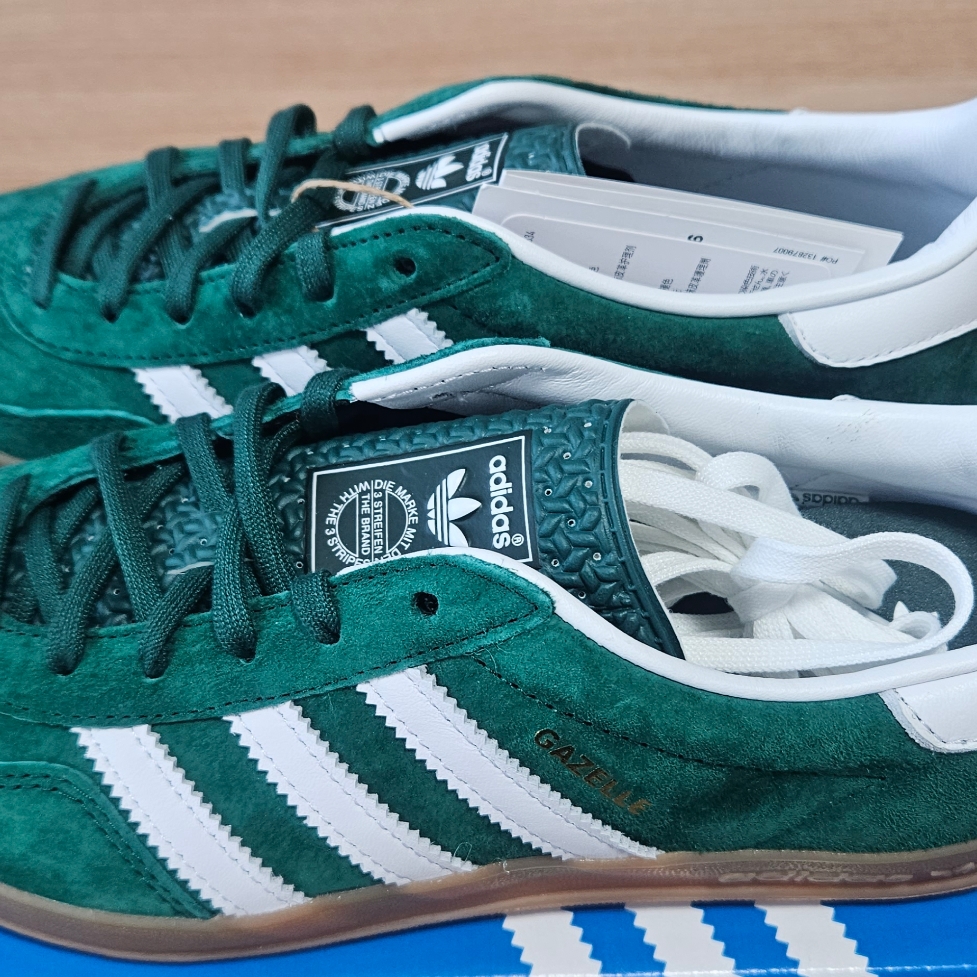 Adidas Gazelle Indoor Collegiate Green 착용 스타일 - 2
