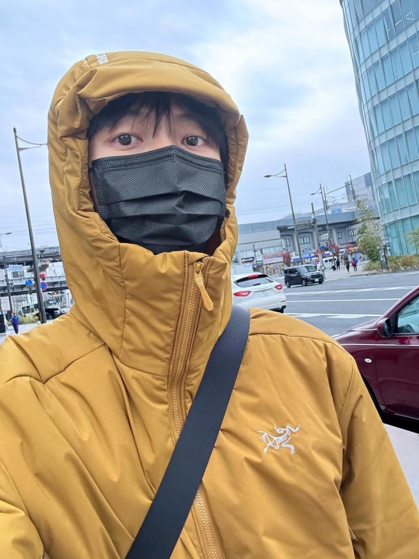 Arc'teryx Atom AR Hoody Relic 착용 스타일