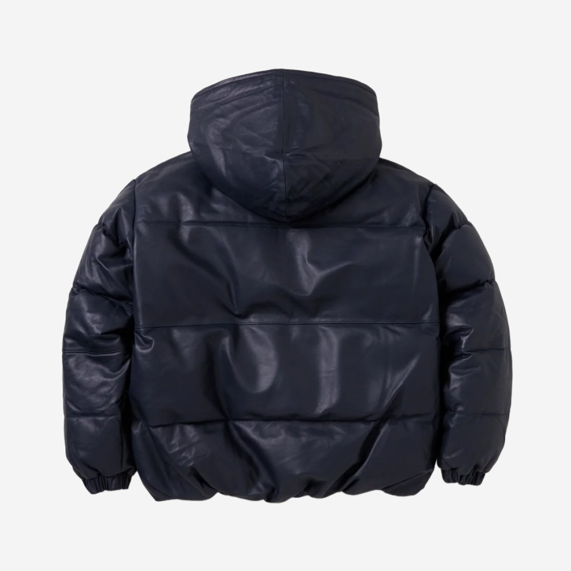 Neighborhood x Schott Leather Hooded Down Jacket Navy 상세 이미지 2