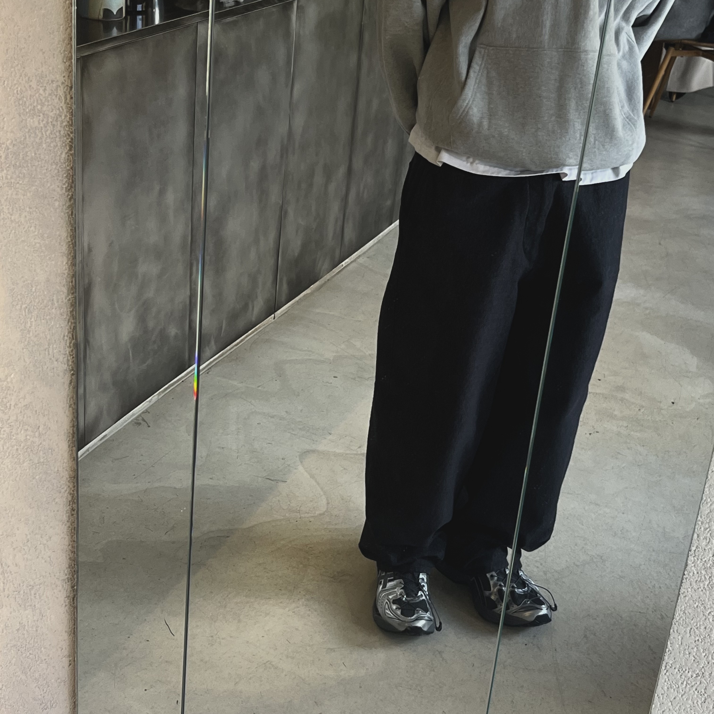 Asics x Unaffected Gel-Kayano 14 Silver Moon 착용 스타일 - 1